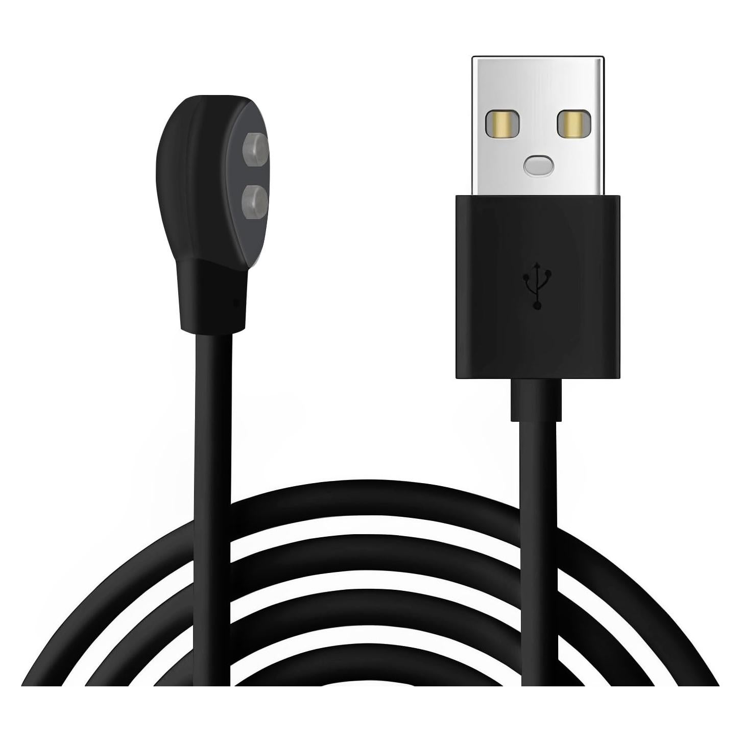 Cable de Carga USB Magnético 6mm YiKaiEn 0.82m Negro