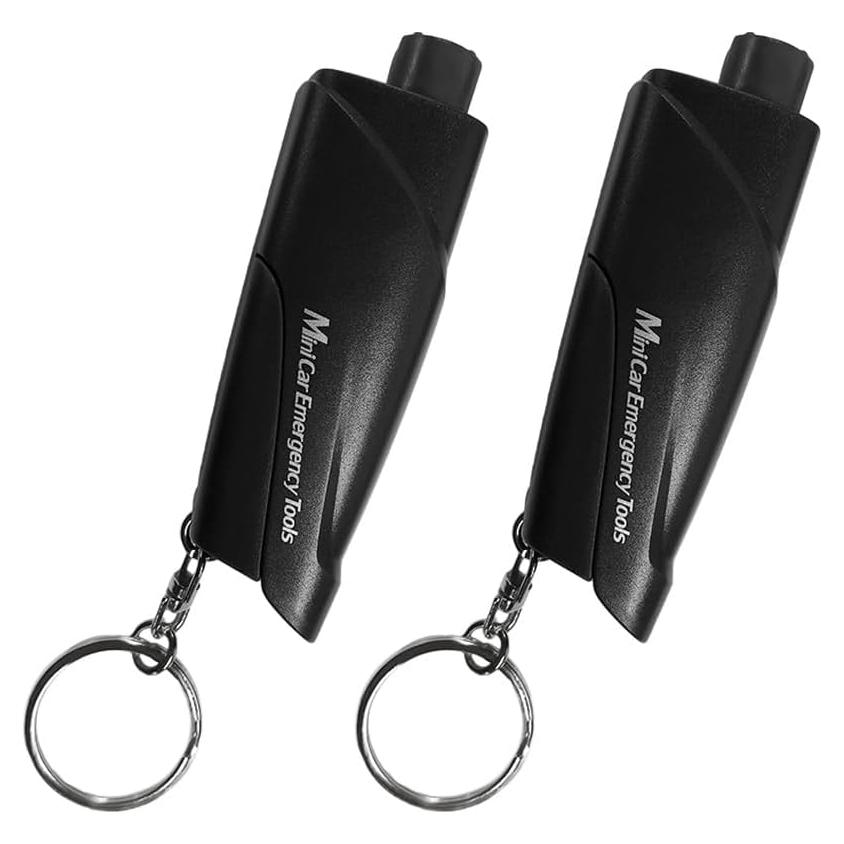 Cortador de cinturón de seguridad y rompeventanas KVAEY 3 en 1