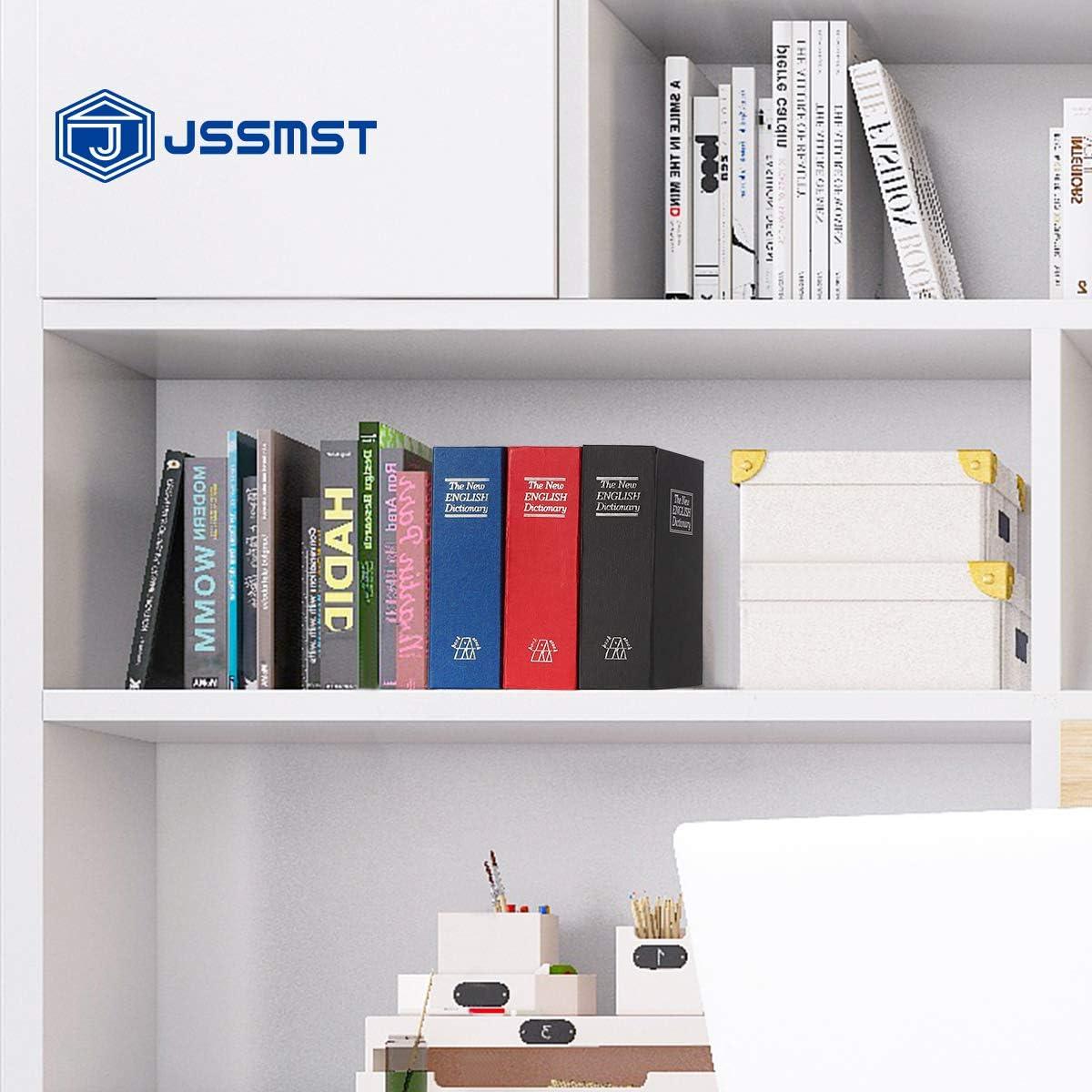 Caja de Seguridad Oculta Jssmst en Forma de Libro Negra 18.3x11.7cm