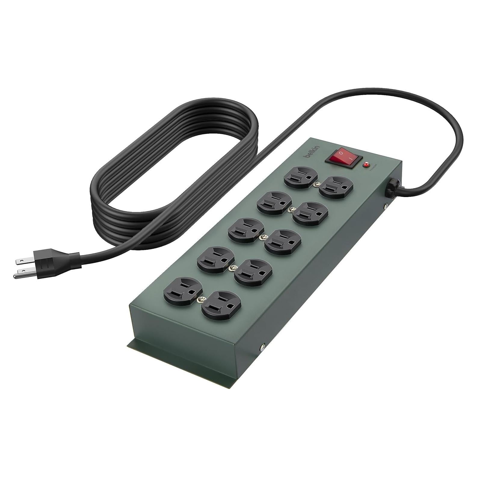 Protector de Sobretensión Belkin F9D1000-15 - 10 Salidas AC, 4.5m