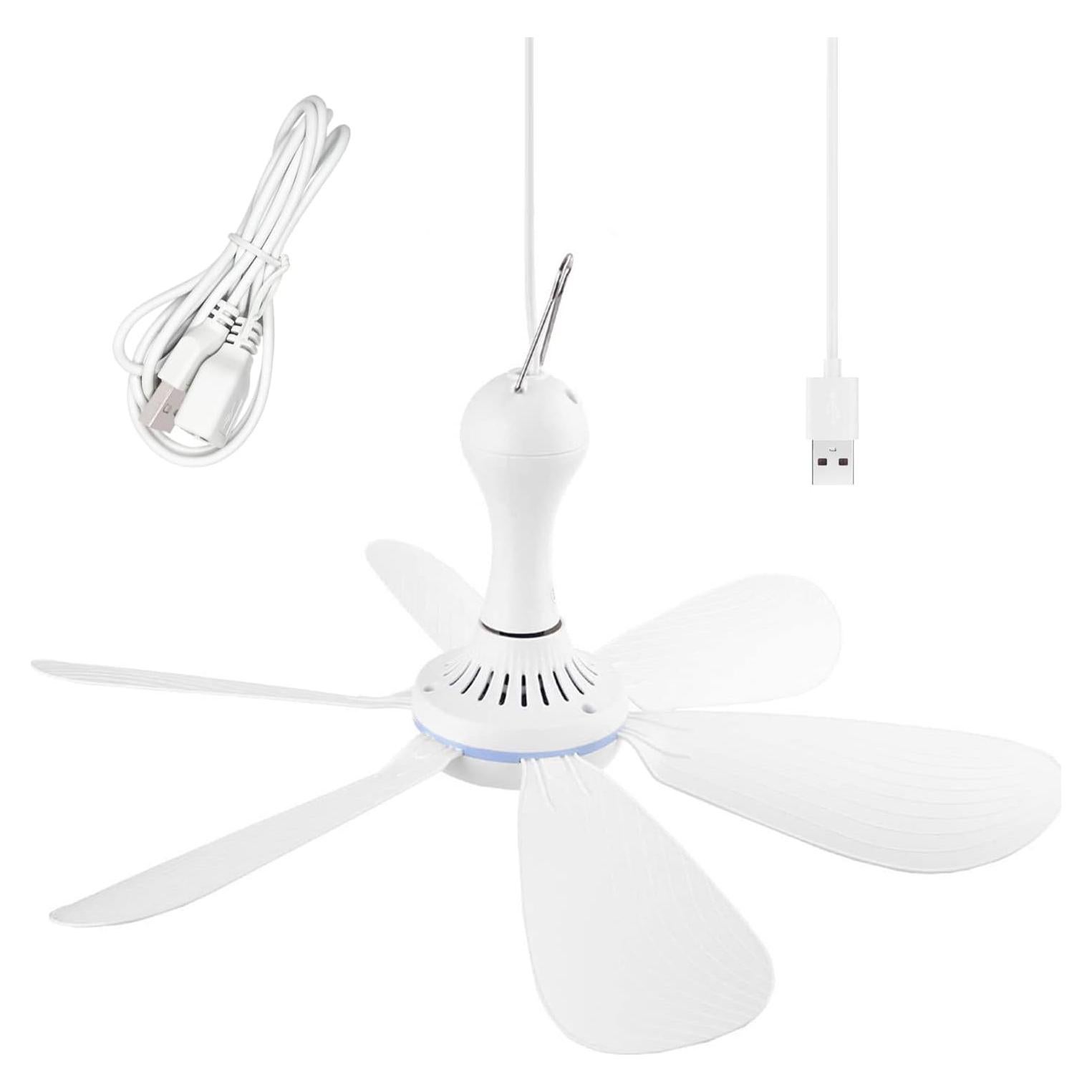 Ventilador de Techo USB SCOOYEEES 42cm Silencioso 5W