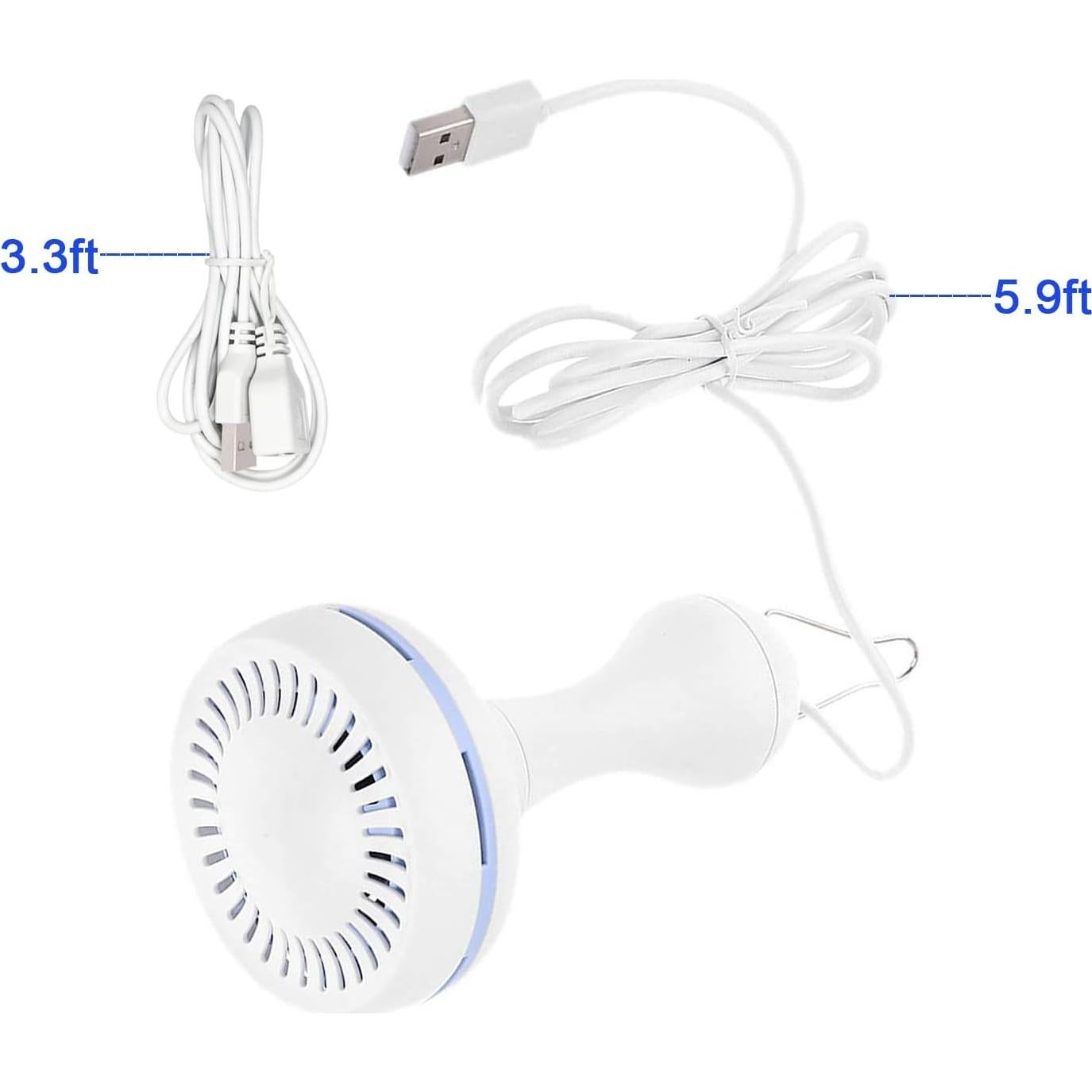 Ventilador de Techo USB SCOOYEEES 42cm Silencioso 5W