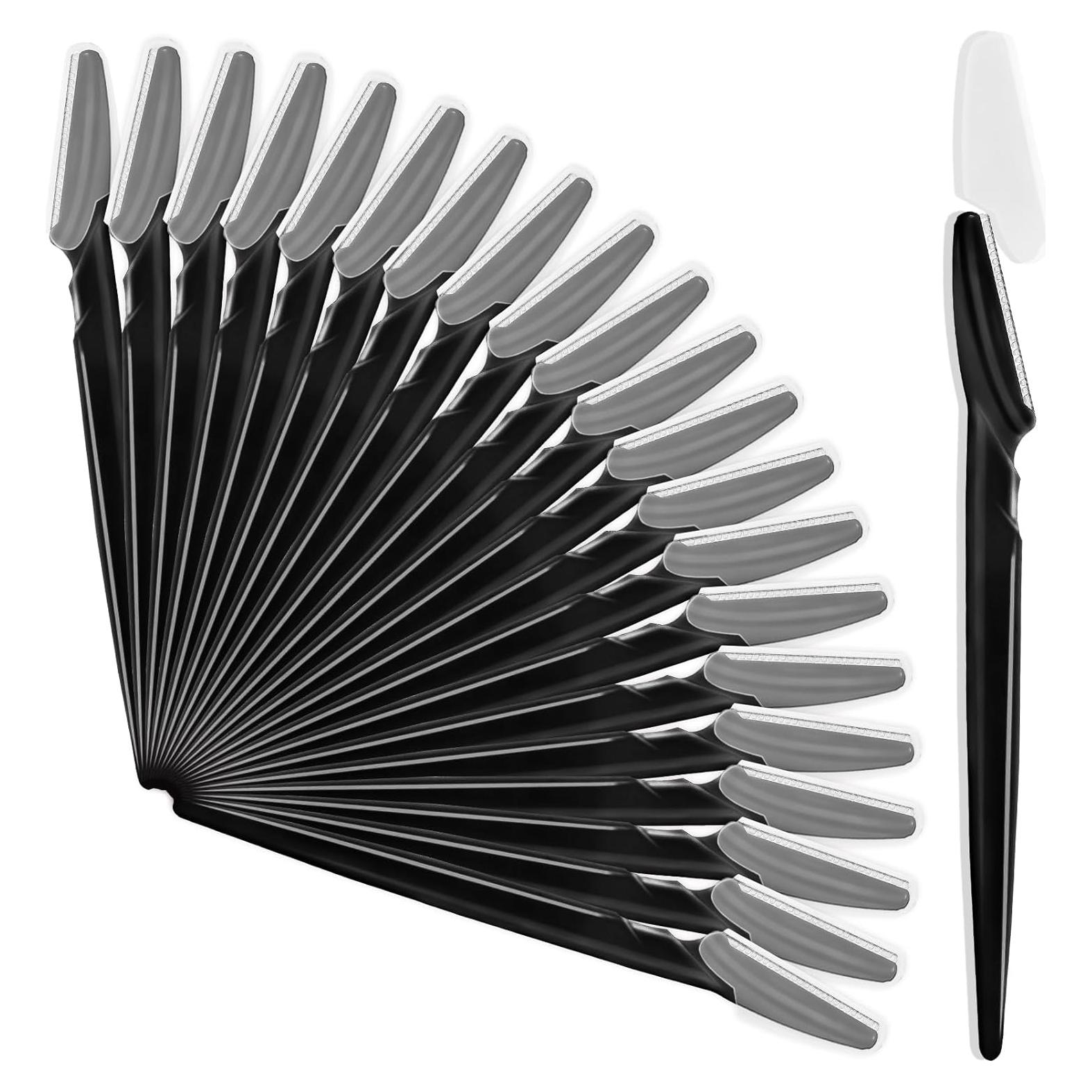 21 Navajas de Cejas HFATMOS, Herramientas de Afeitado Facial