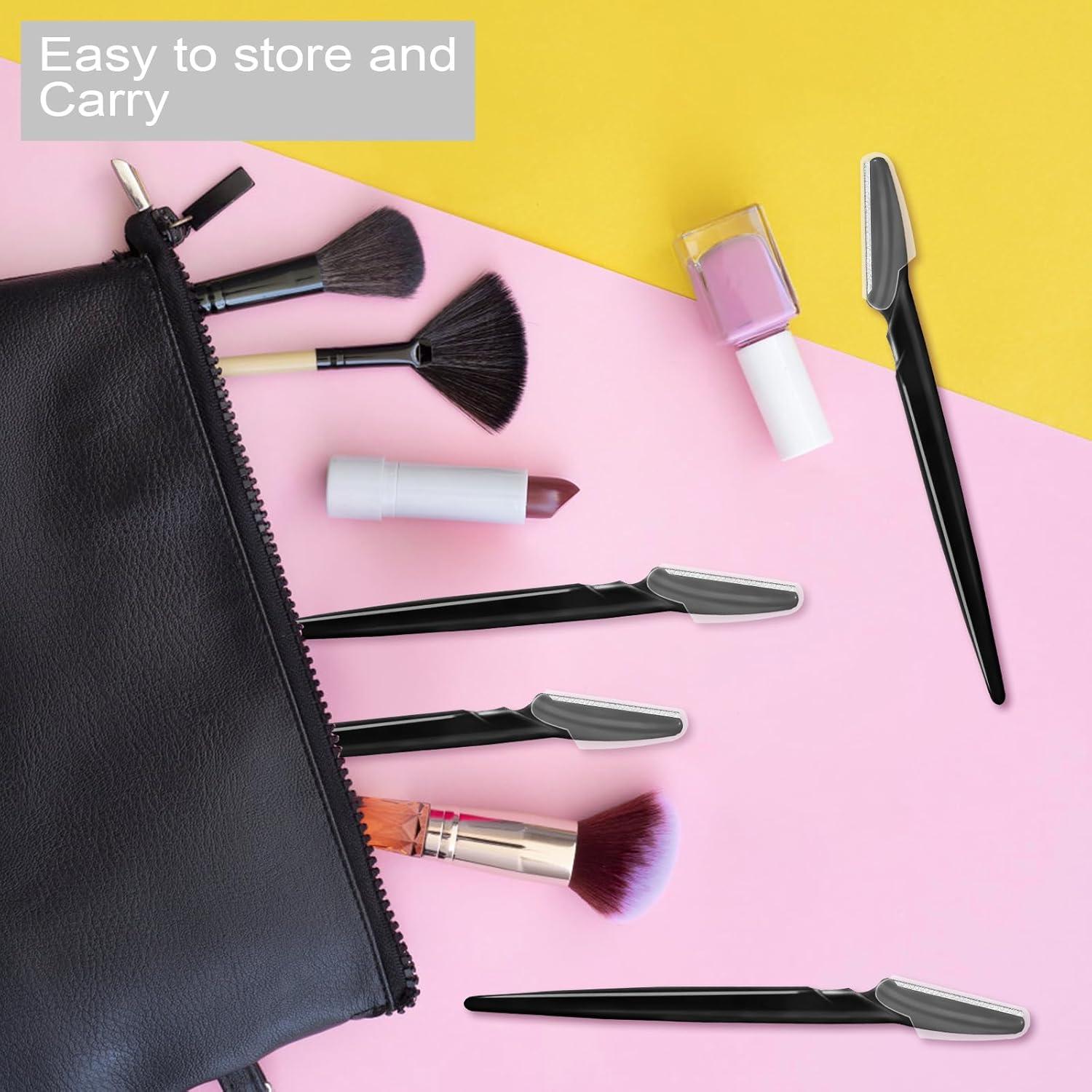 21 Navajas de Cejas HFATMOS, Herramientas de Afeitado Facial