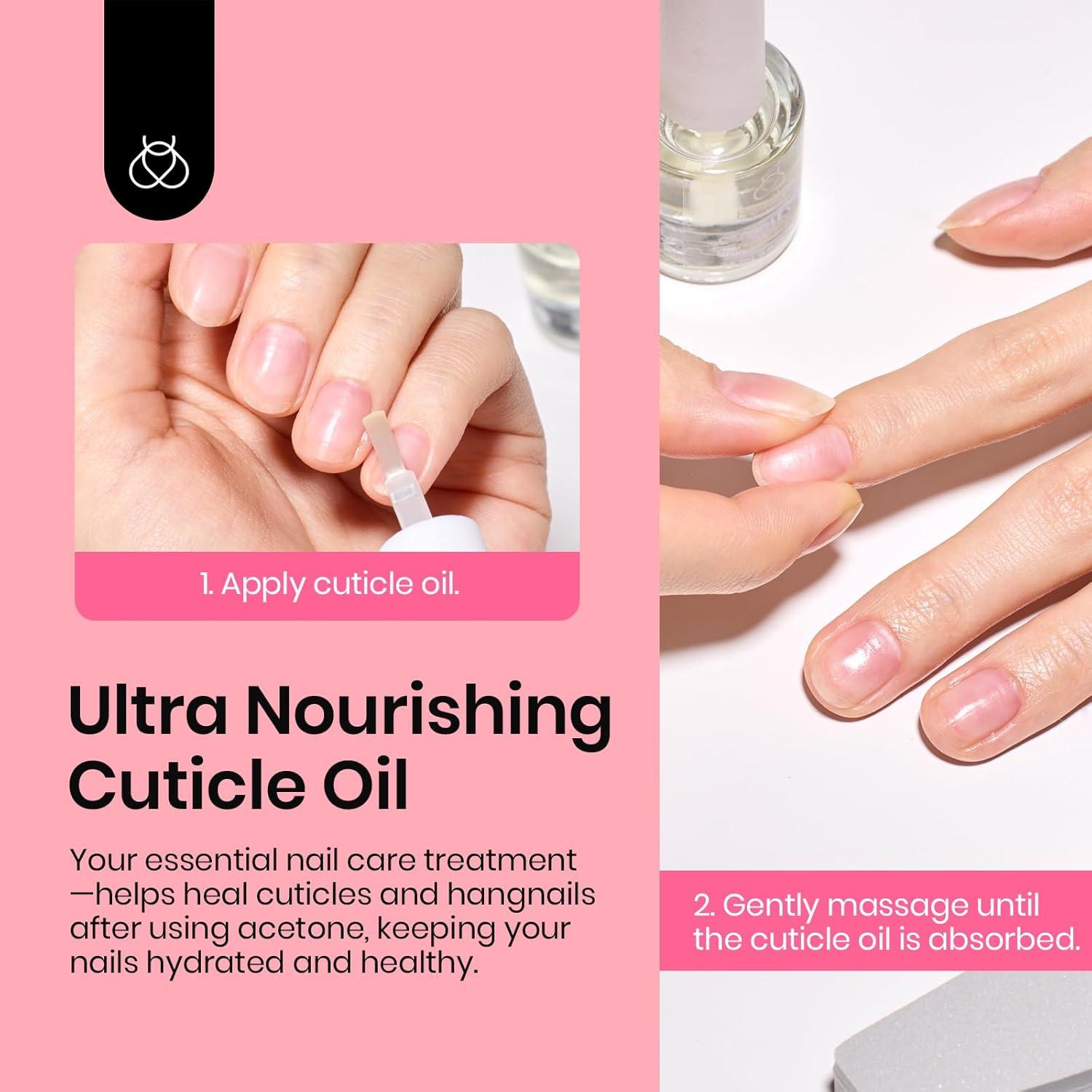 Kit Removedor de Esmalte en Gel Beetles 450 Toallitas 10 Clips