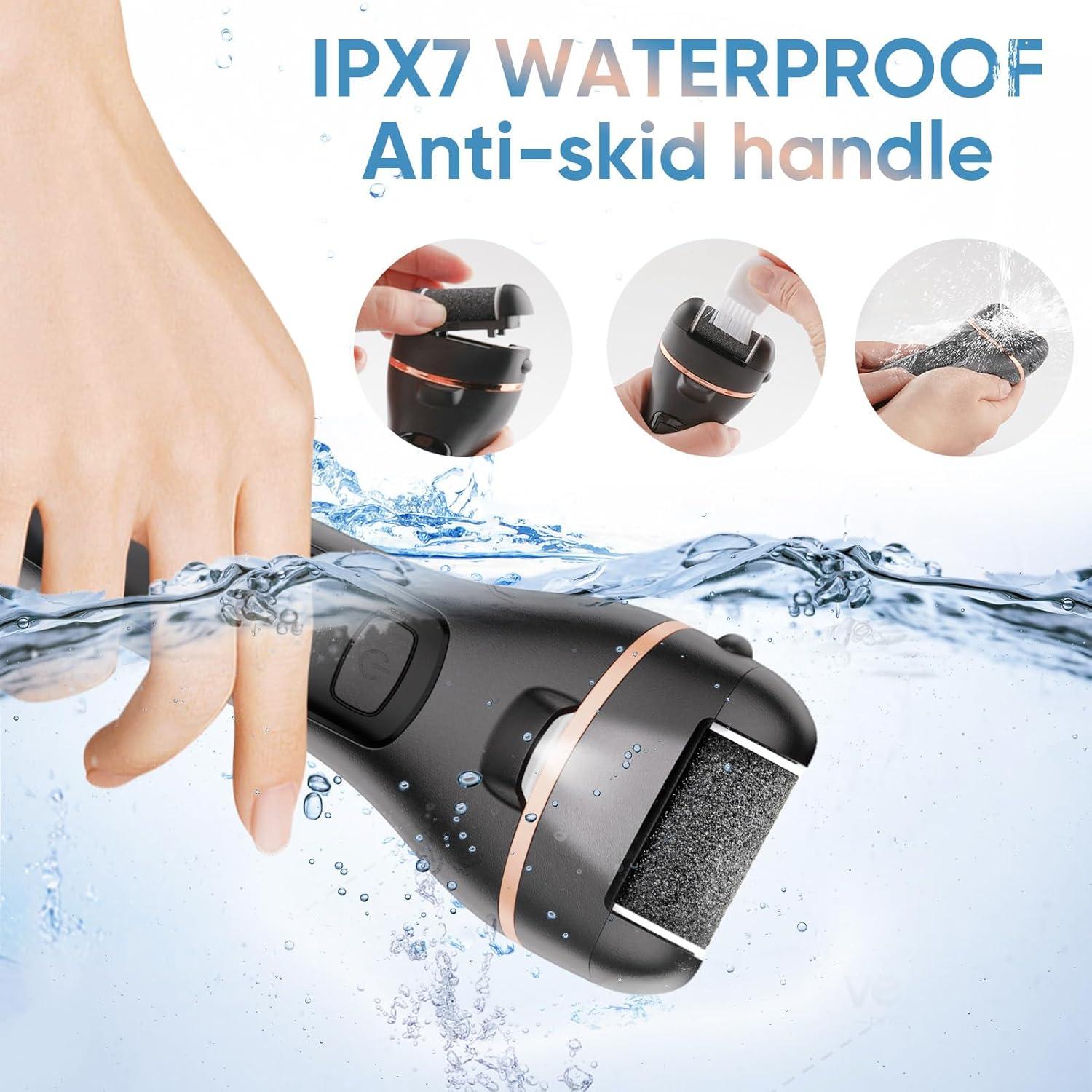 Removedor de Callos Eléctrico ANGLECHAT 18 en 1 Recargable Negro