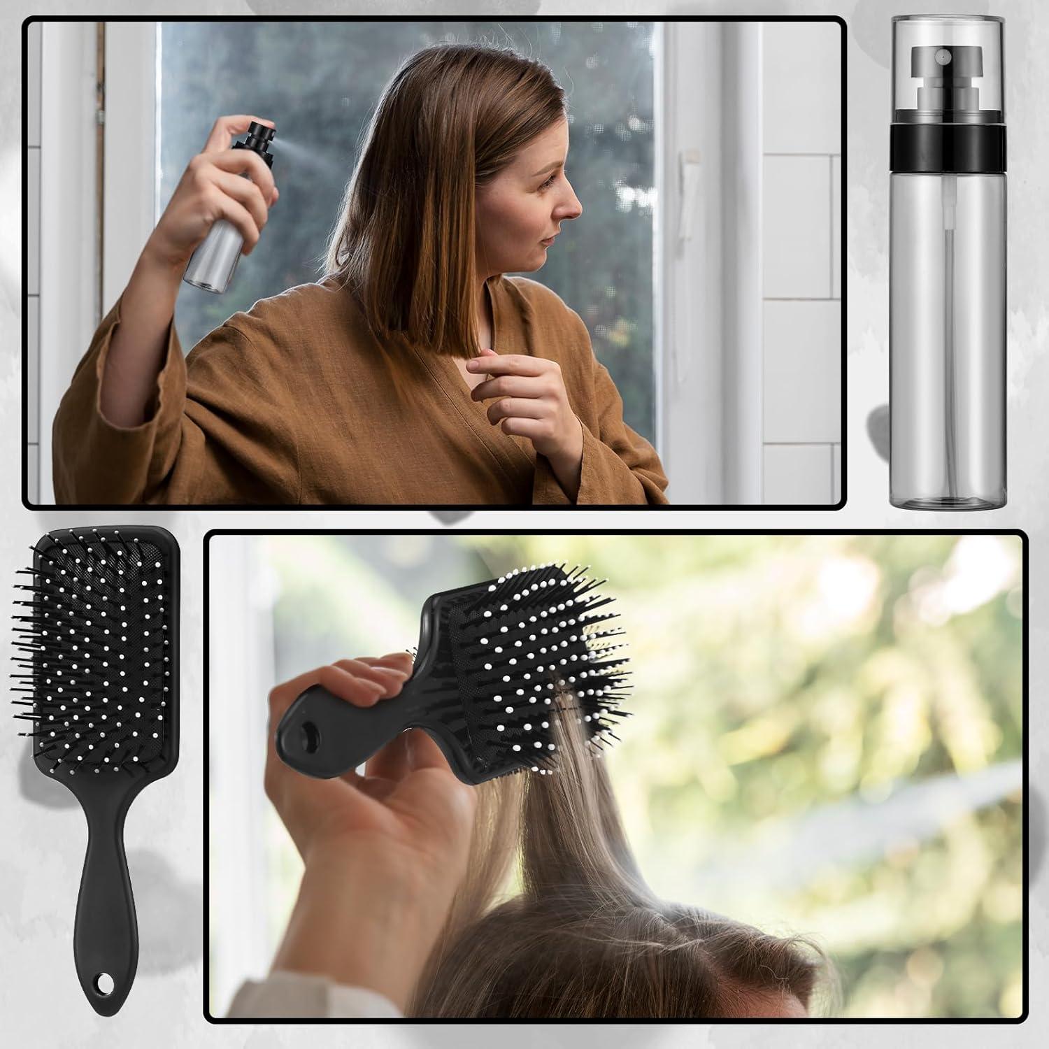 Juego de Cepillos para Cabello ProSuites 15 Pcs Negro