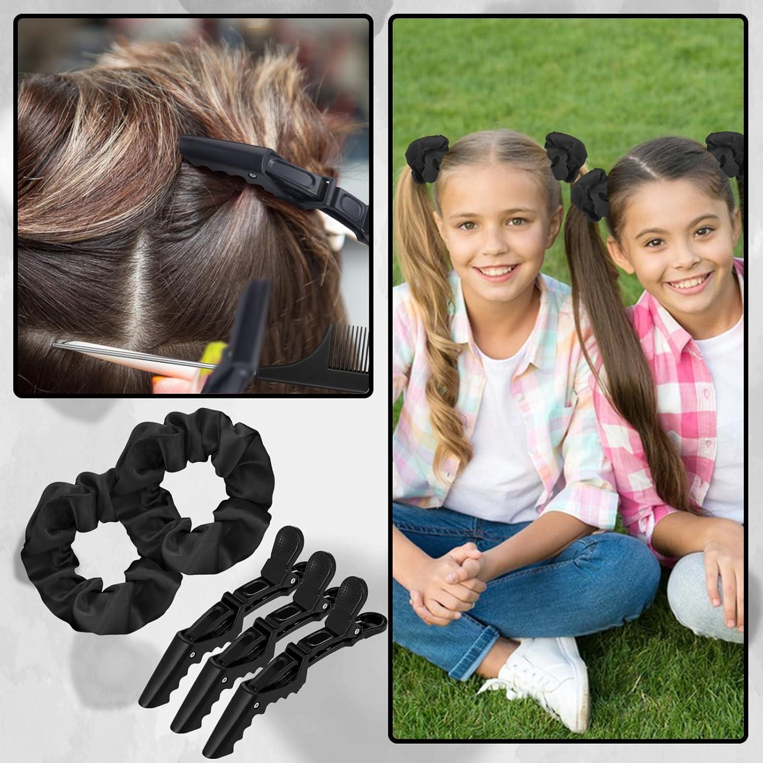 Juego de Cepillos para Cabello ProSuites 15 Pcs Negro