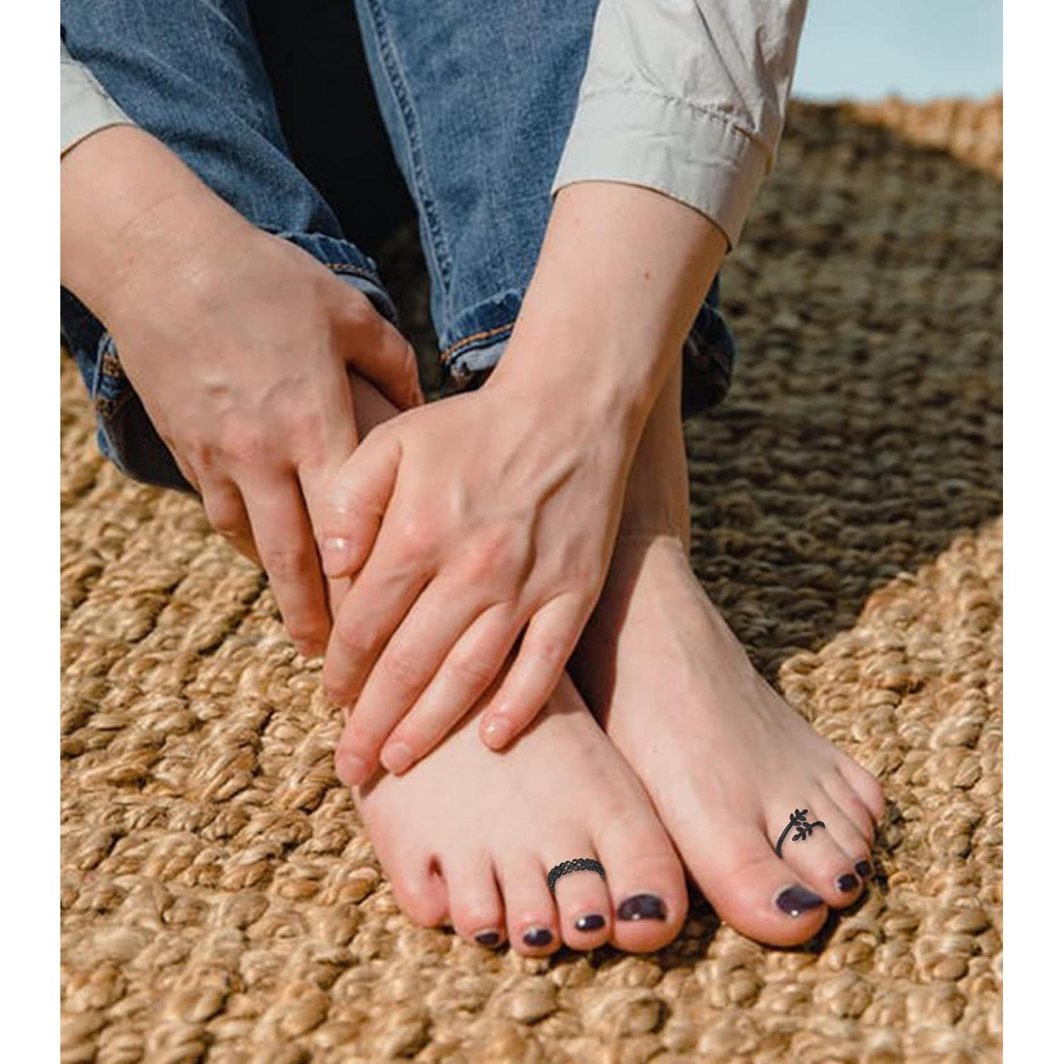 Set de 12 Anillos Ajustables de Oro 18K KOHOTA para Mujeres