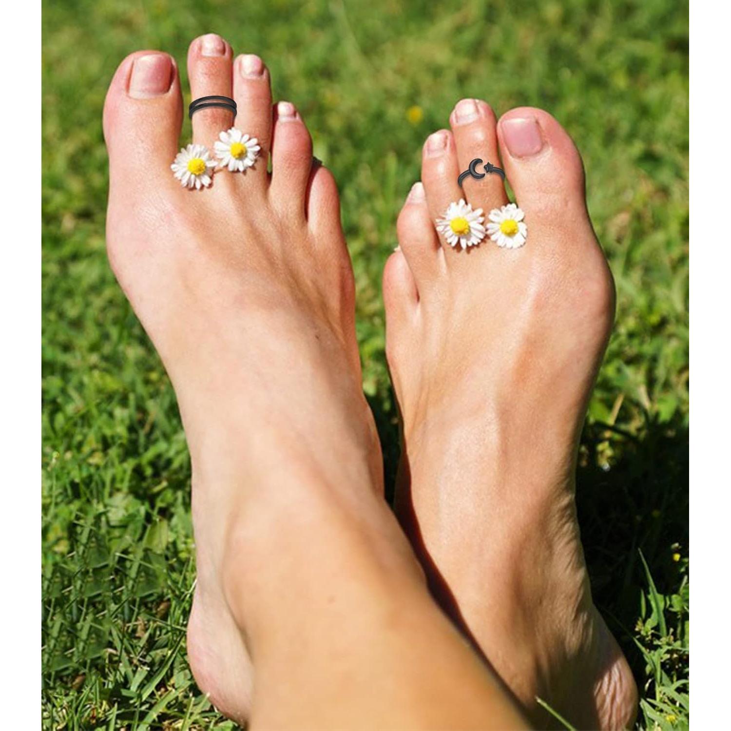 Set de 12 Anillos Ajustables de Oro 18K KOHOTA para Mujeres