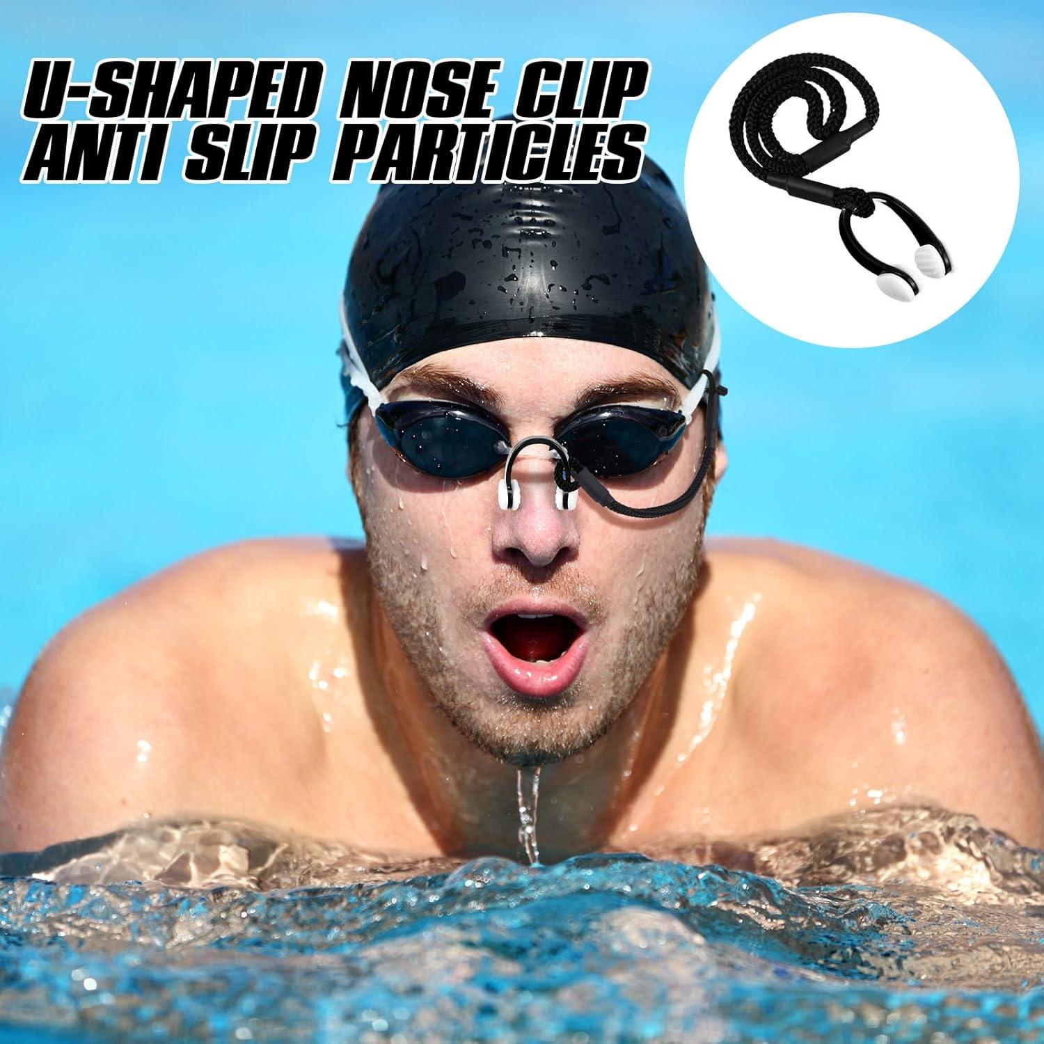 10 Clips de Nariz para Natación Seenelling QAR3970 Silicona
