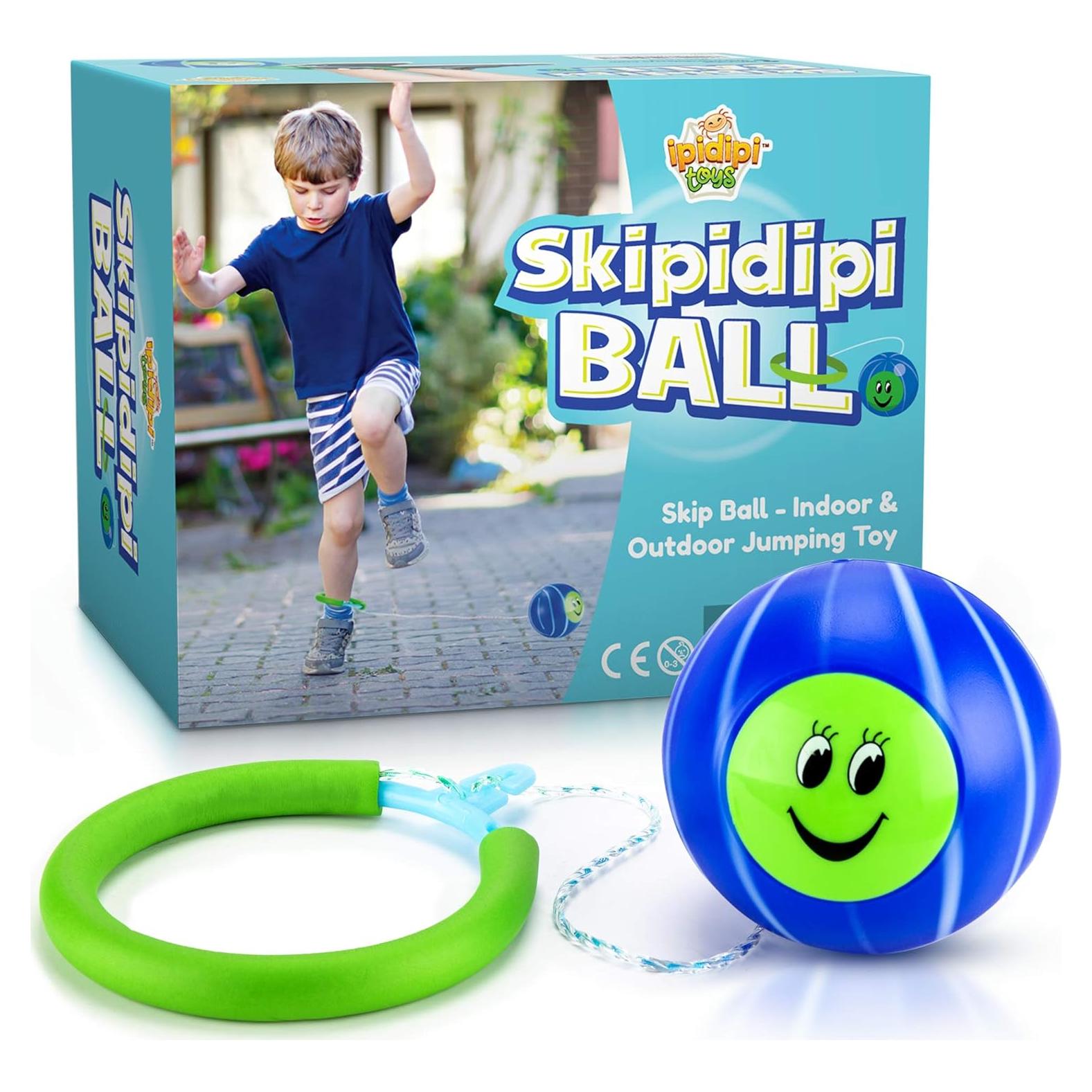 Juguete de Tobillo Retro JUGUETES IPIDIPI - Azul, Cuerda Ajustable