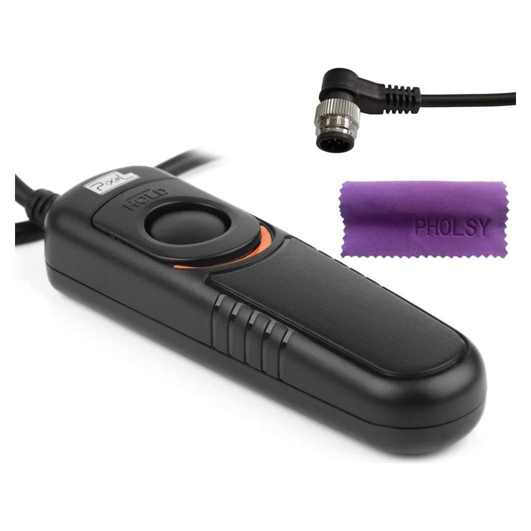 Cable de liberación de obturador Pixel DC0 para Nikon Z8 Z9 D3 D4 D5 D6