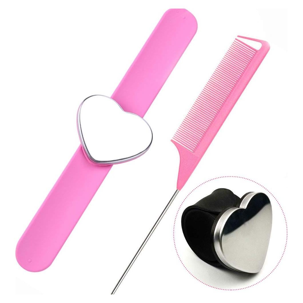 Pulsera Magnética de Silicona QingJii con Peine y Clips