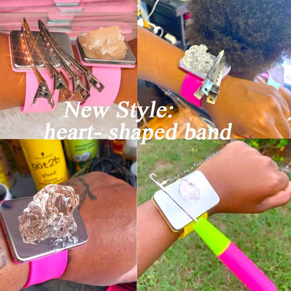 Pulsera Magnética de Silicona QingJii con Peine y Clips