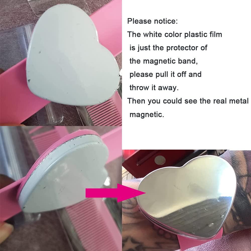 Pulsera Magnética de Silicona QingJii con Peine y Clips