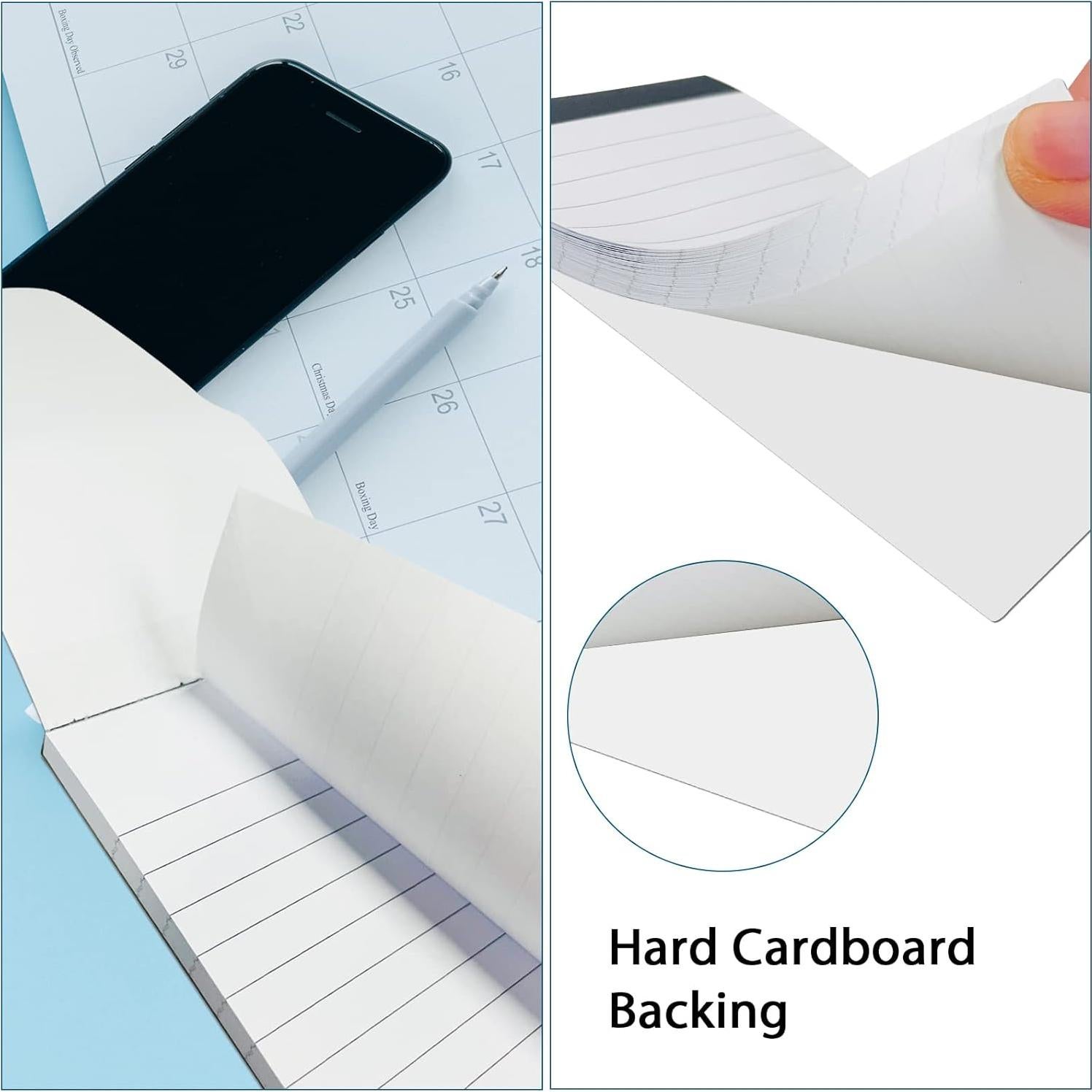 6 Recargas Bloc de Notas Nichela 7.62x12.7 cm 30 Hojas Rayadas