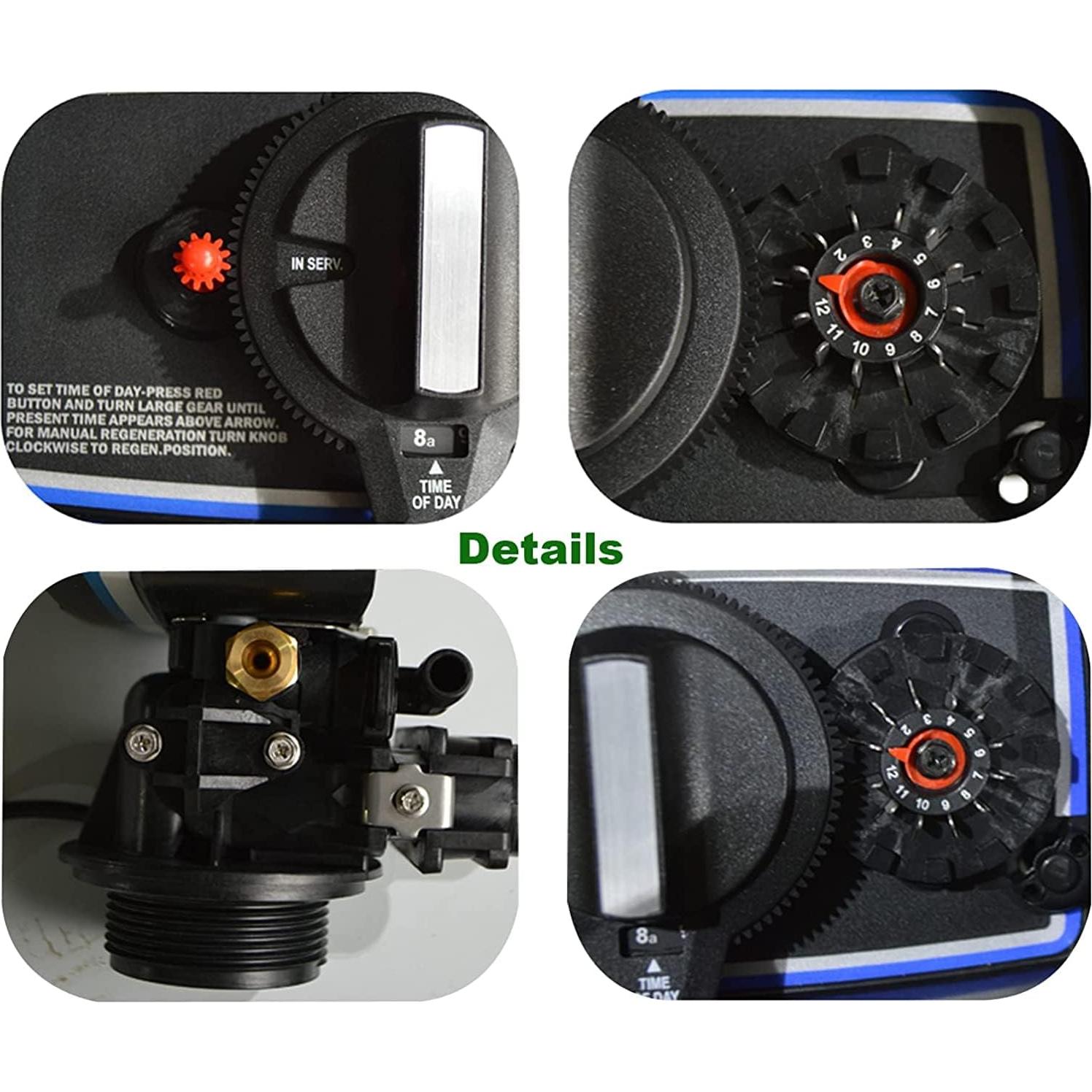 Válvula de Control INTBUYING para Tanque de Filtro 20-36 cm