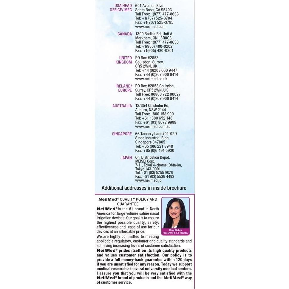 Aspirador Nasal Oral NeilMed Naspira Plus 1 Cuenta