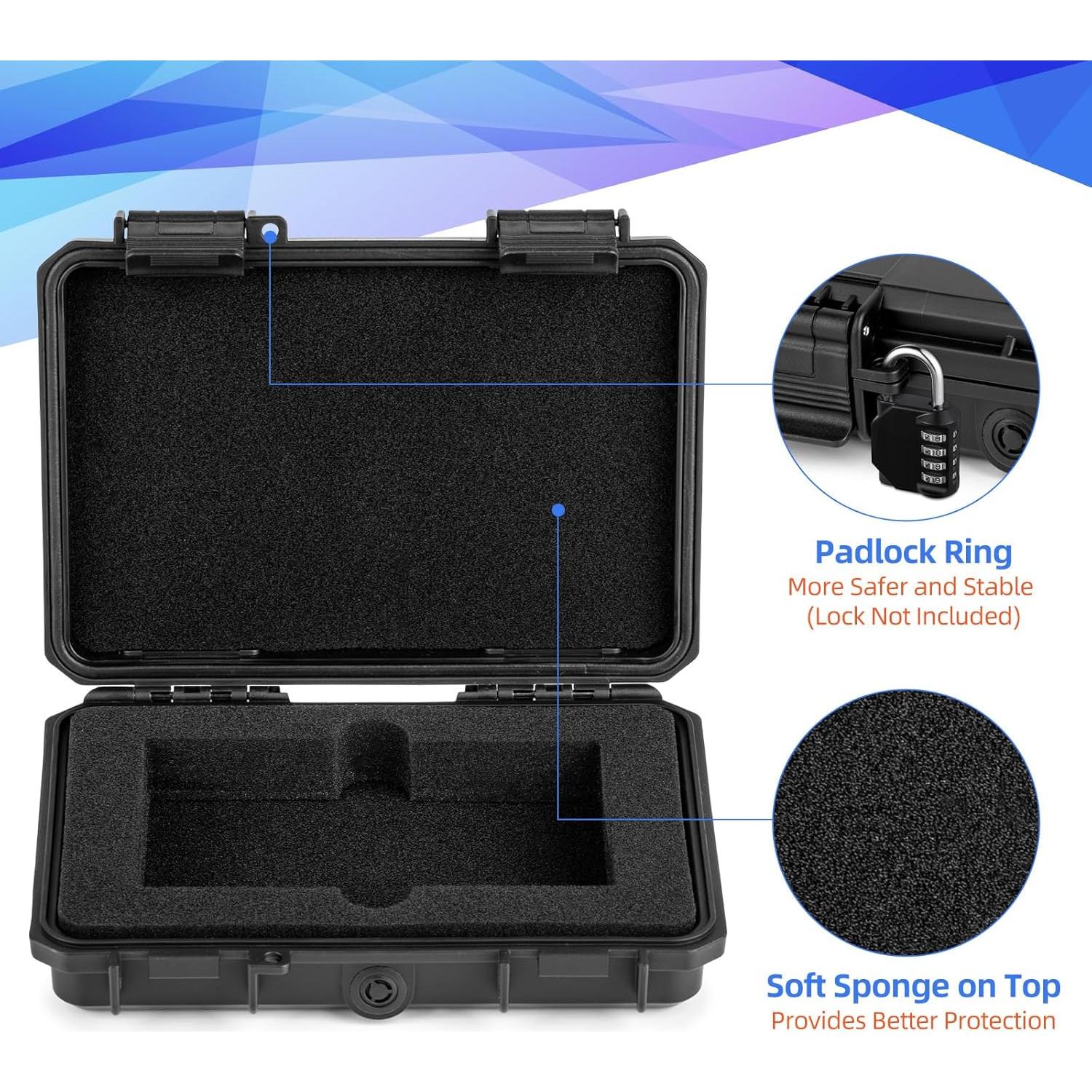 Caja de Almacenamiento de Cartas Calificadas ULTRGEE 3 Cartas