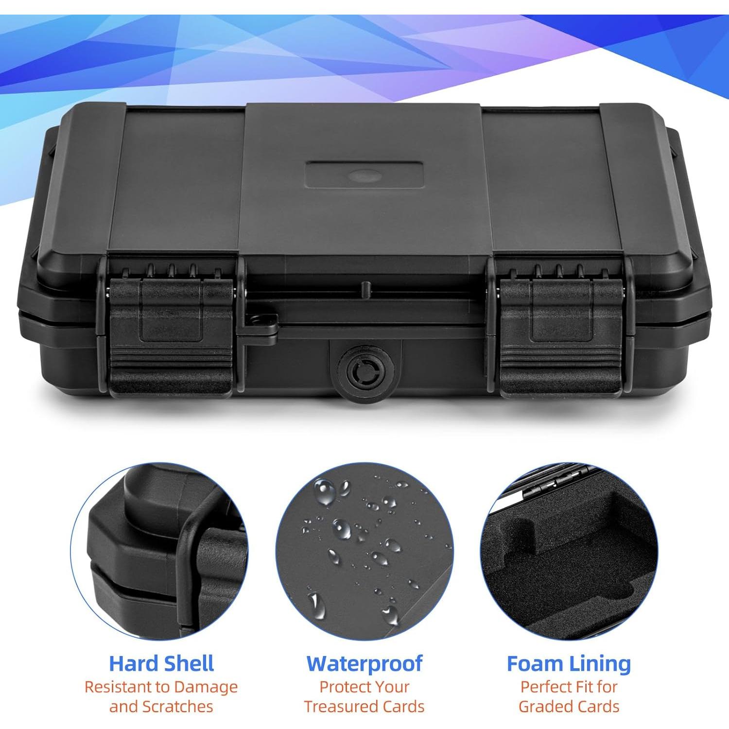 Caja de Almacenamiento de Cartas Calificadas ULTRGEE 3 Cartas