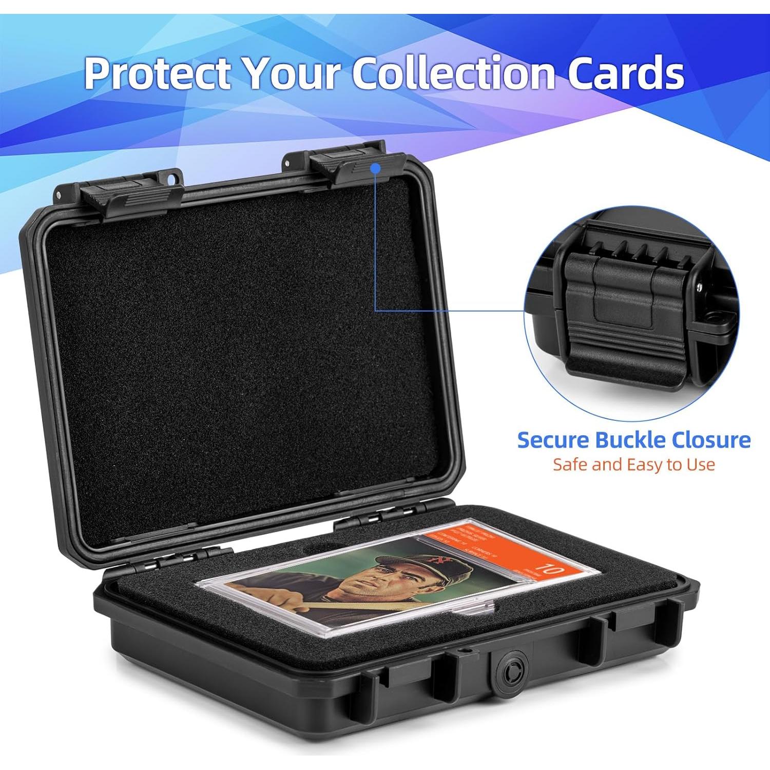 Caja de Almacenamiento de Cartas Calificadas ULTRGEE 3 Cartas