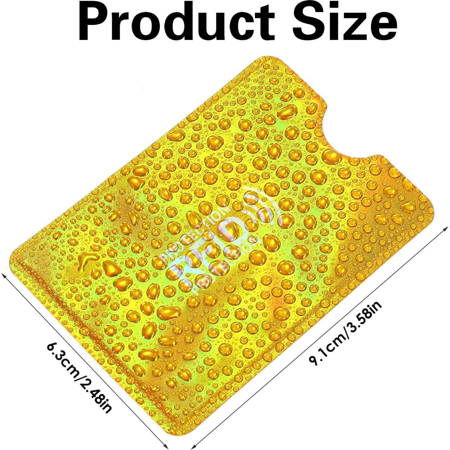 10 Fundas Bloqueadoras RFID GEEHUA para Tarjetas de Crédito