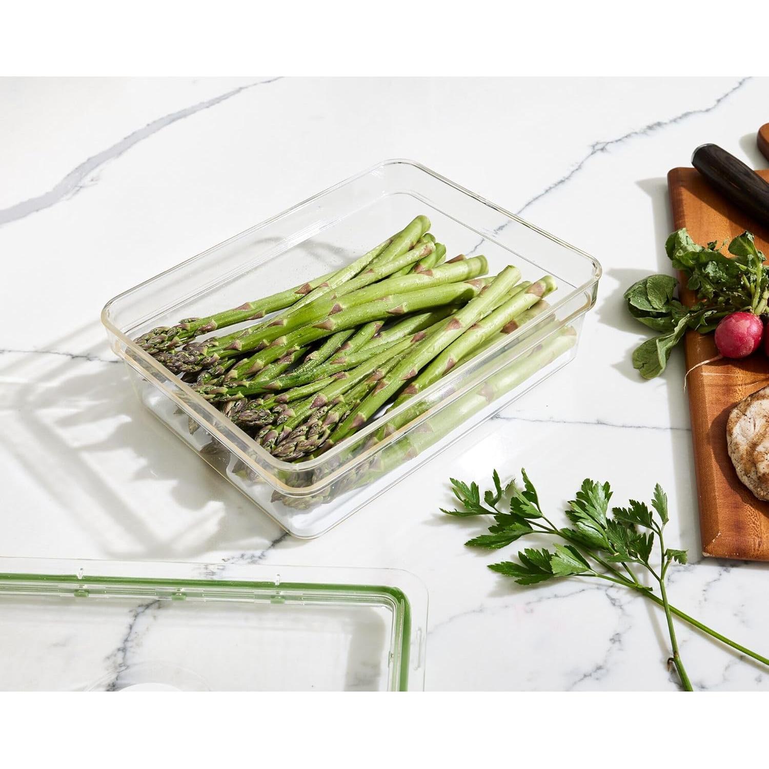 Bin de Almacenamiento iDesign Grande con Bandeja Removible 19.94x26.67x7.62 cm