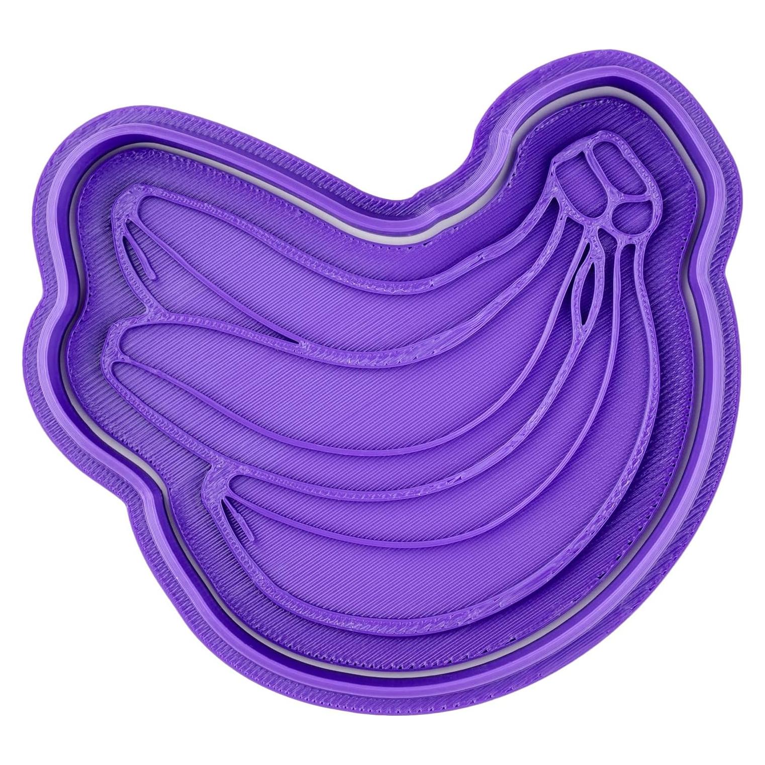 Cortador de Galletas de Plátano Marshmallow Bliss 15mm