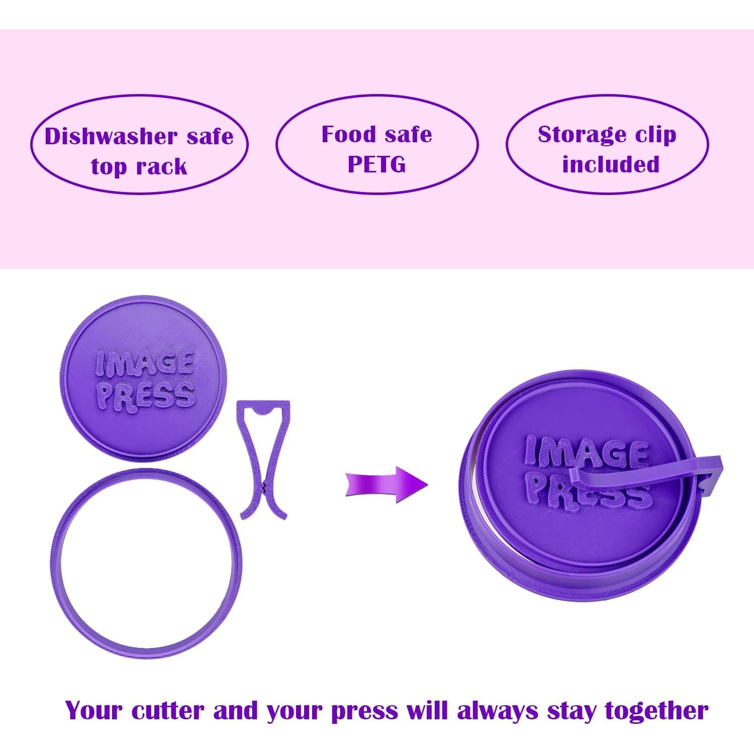 Cortador de Galletas de Plátano Marshmallow Bliss 15mm