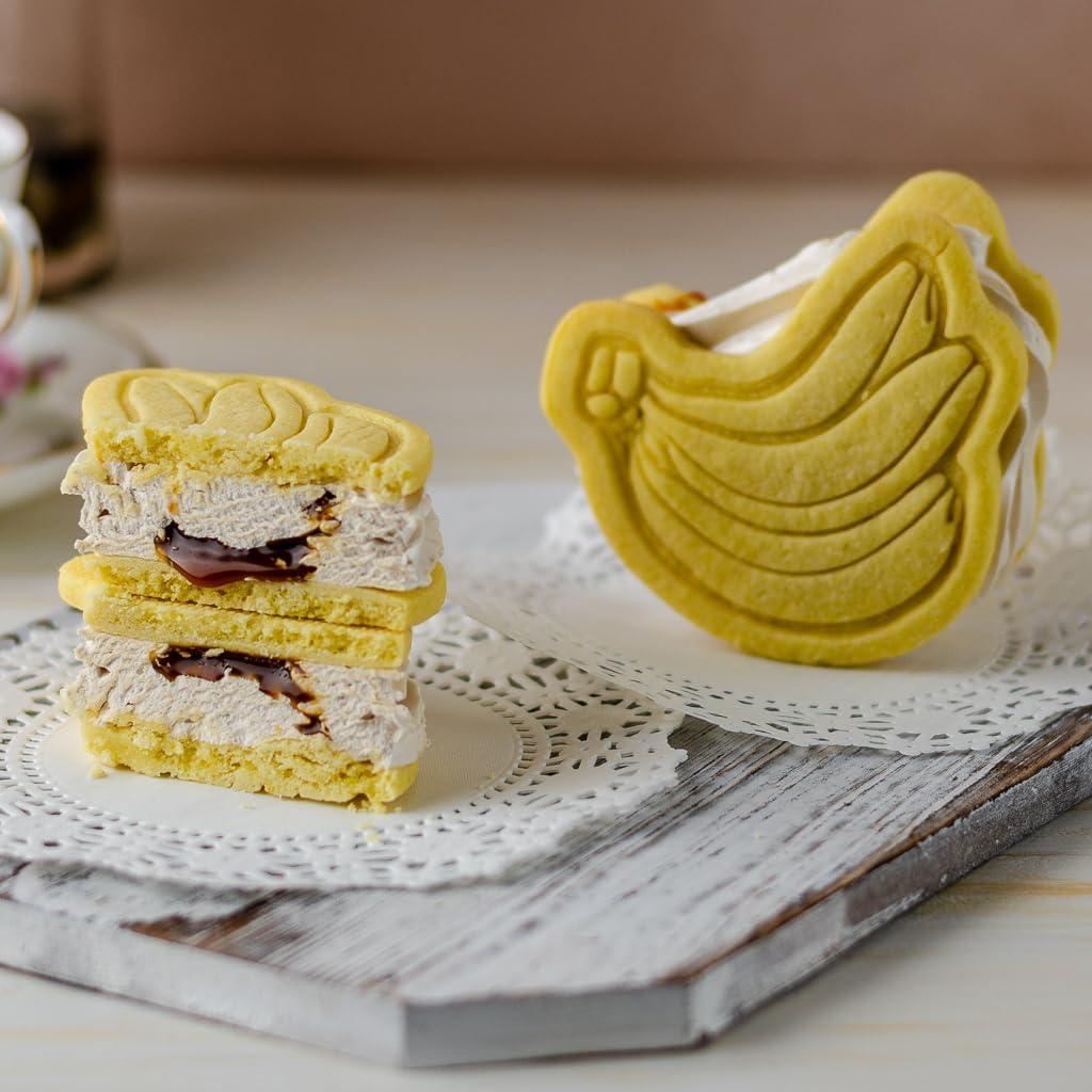 Cortador de Galletas de Plátano Marshmallow Bliss 15mm