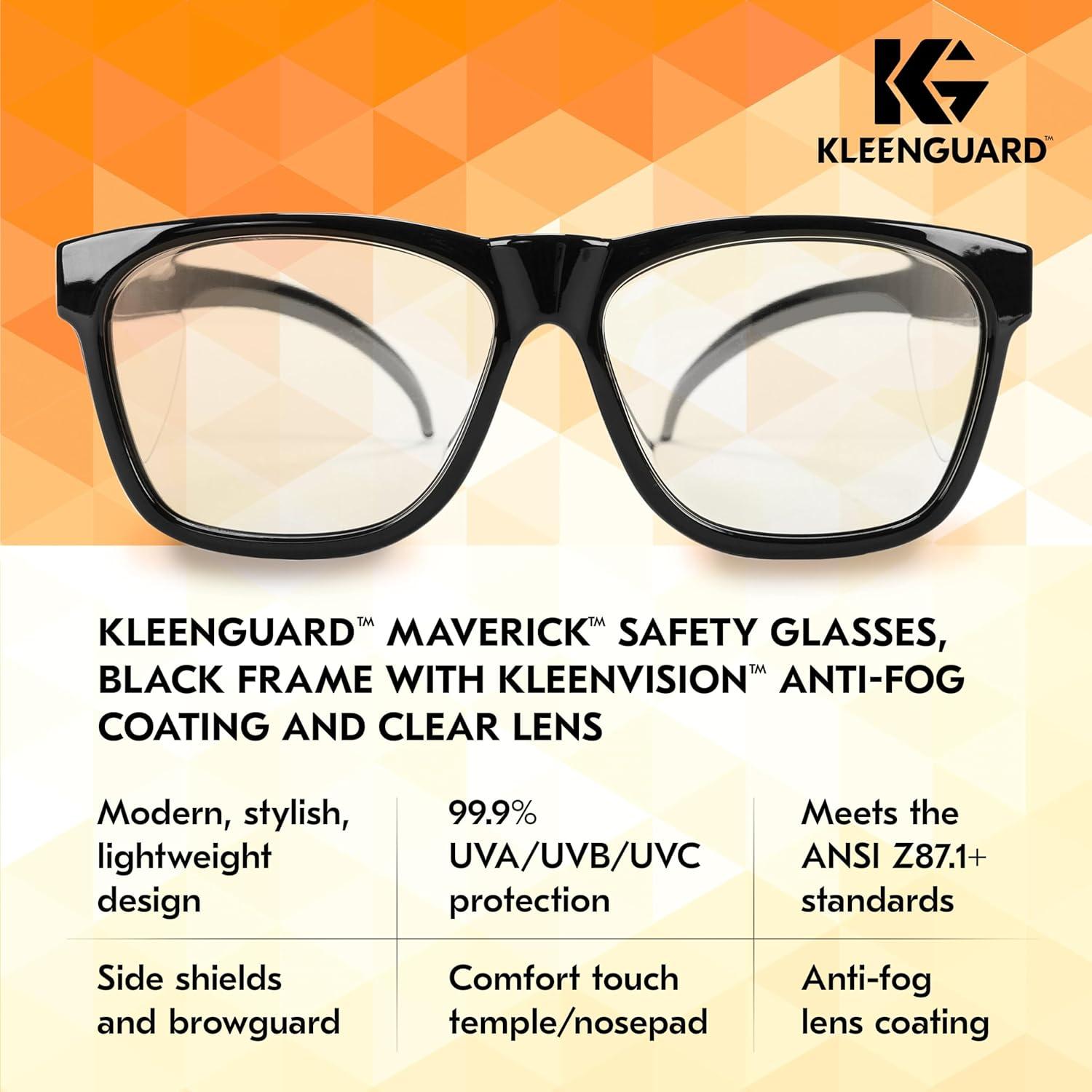 Gafas de Seguridad KleenGuard V30 Maverick Lentes Claros