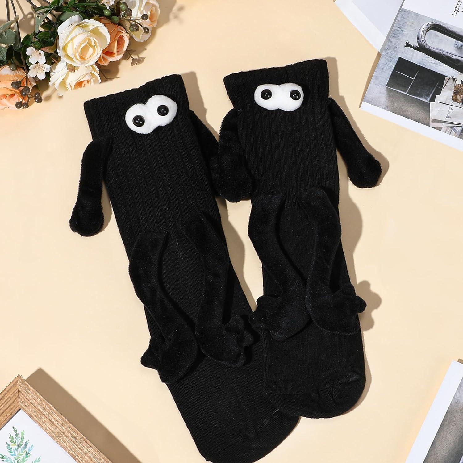 Calcetines Magnéticos de Manos Sostenidas - 2 Pares Divertidos