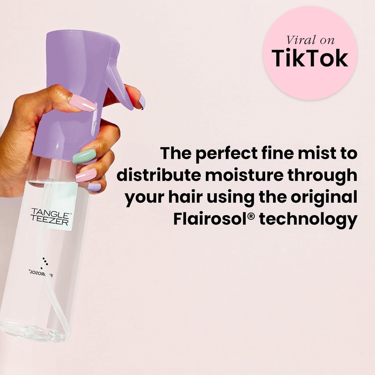 Botella de Spray Tangle Teezer 300 ml Reutilizable Lila
