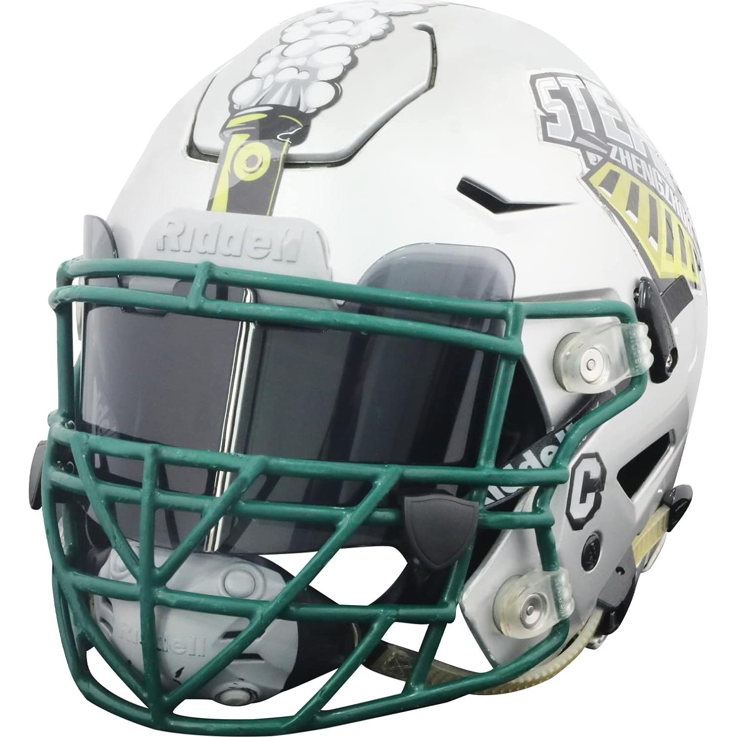 Visera de Fútbol ZAKVOP para Casco Adultos y Jóvenes - Antirrayaduras