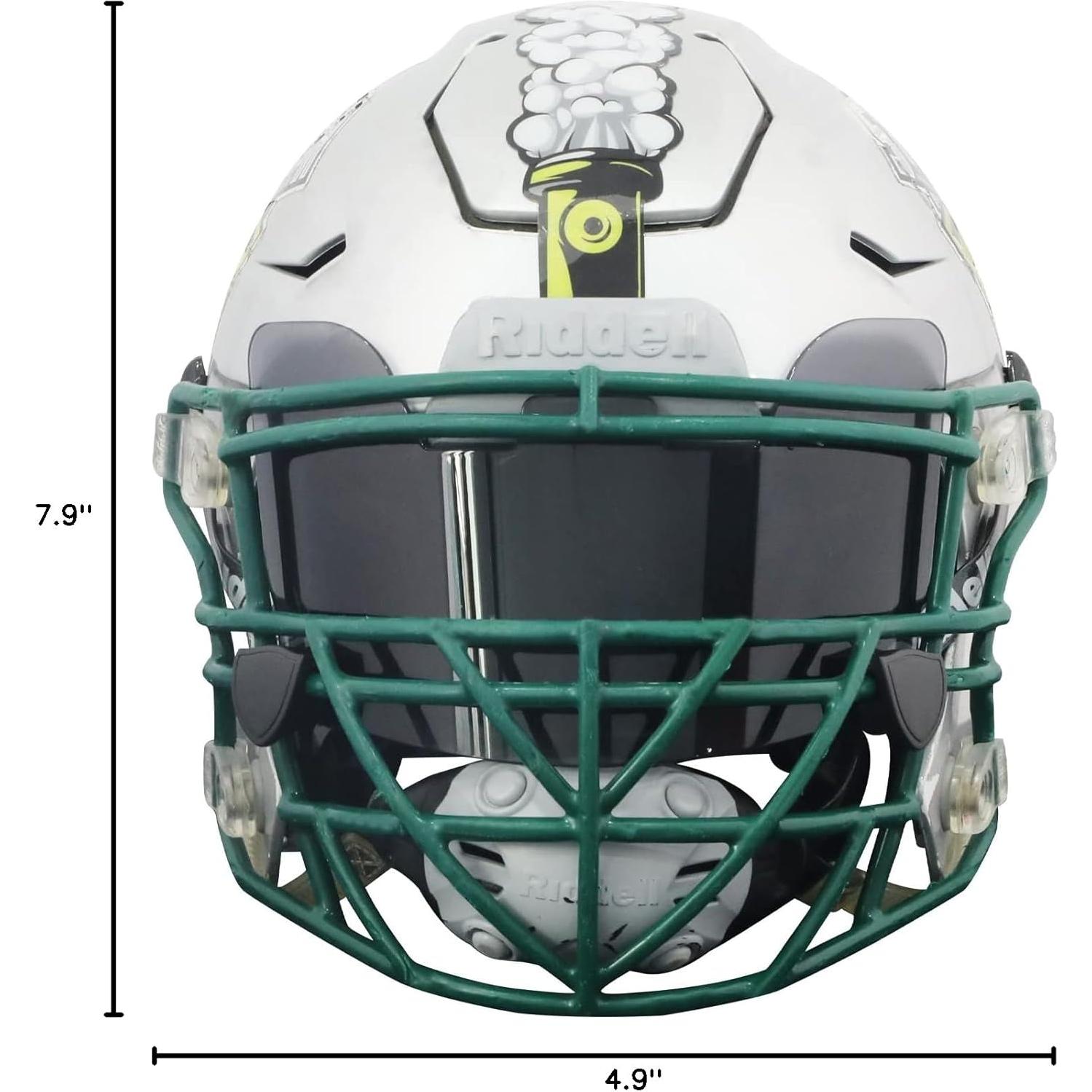 Visera de Fútbol ZAKVOP para Casco Adultos y Jóvenes - Antirrayaduras