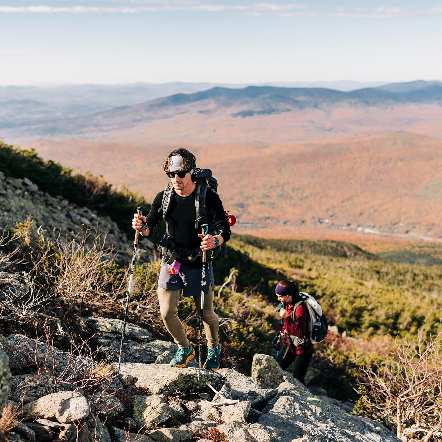 Cinta para la cabeza reversible Minus33 de lana merino 100%