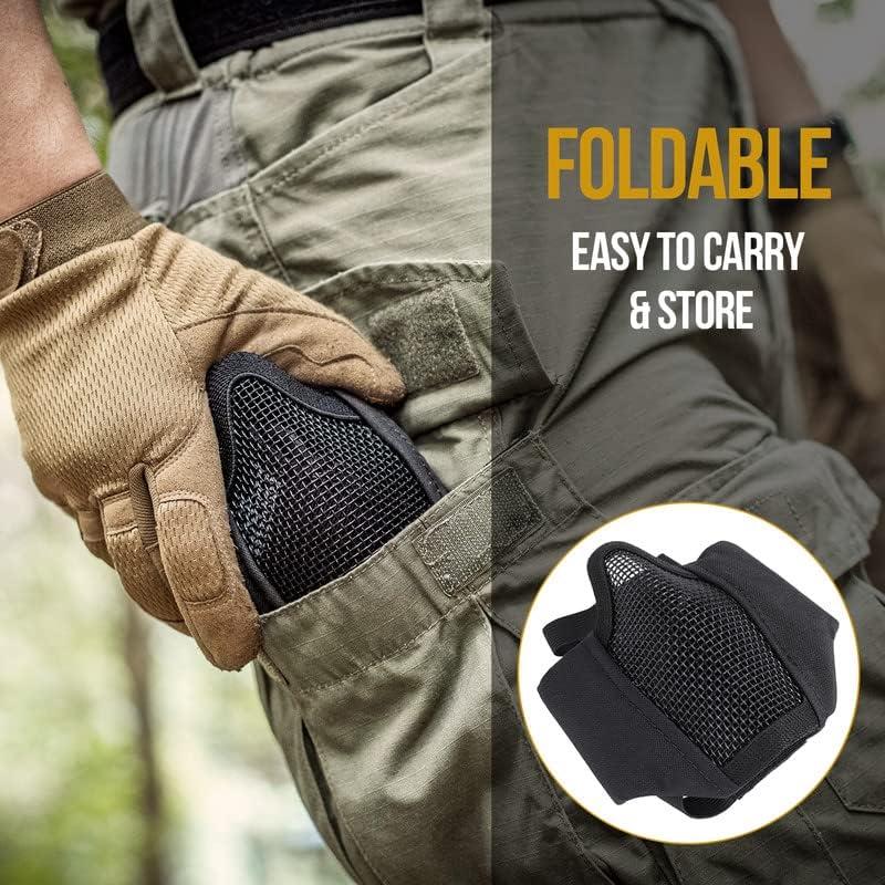 Máscara Táctica Plegable OneTigris con Protección para Oídos