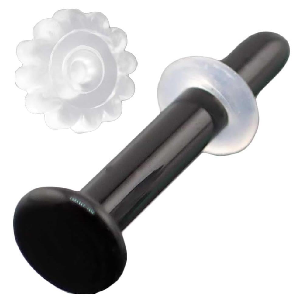 Pendientes de Stud Hipoalergénicos Piena 13mm Vidrio Templado