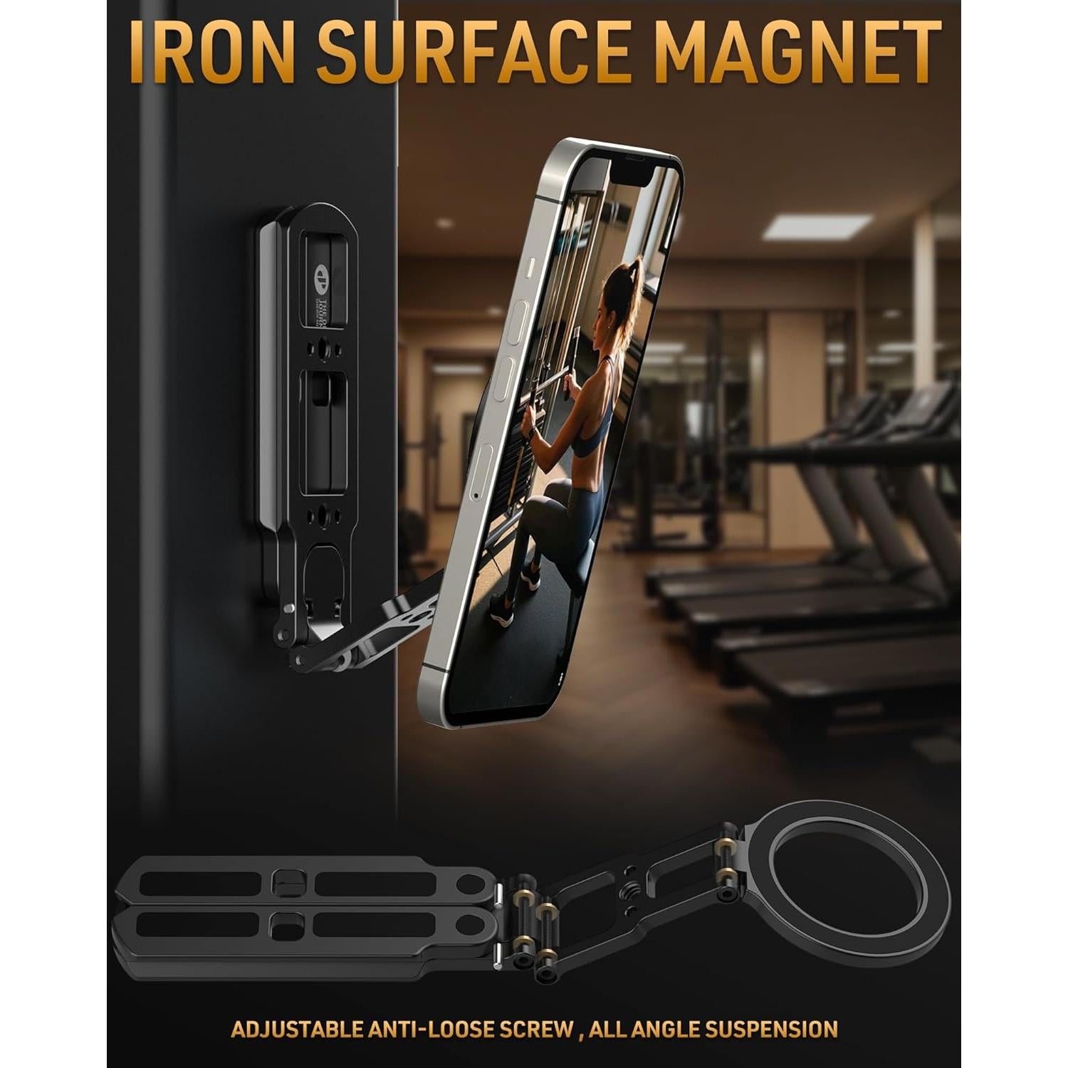 Soporte de Teléfono Magnético Plegable MOSENVKA BK03 Gris