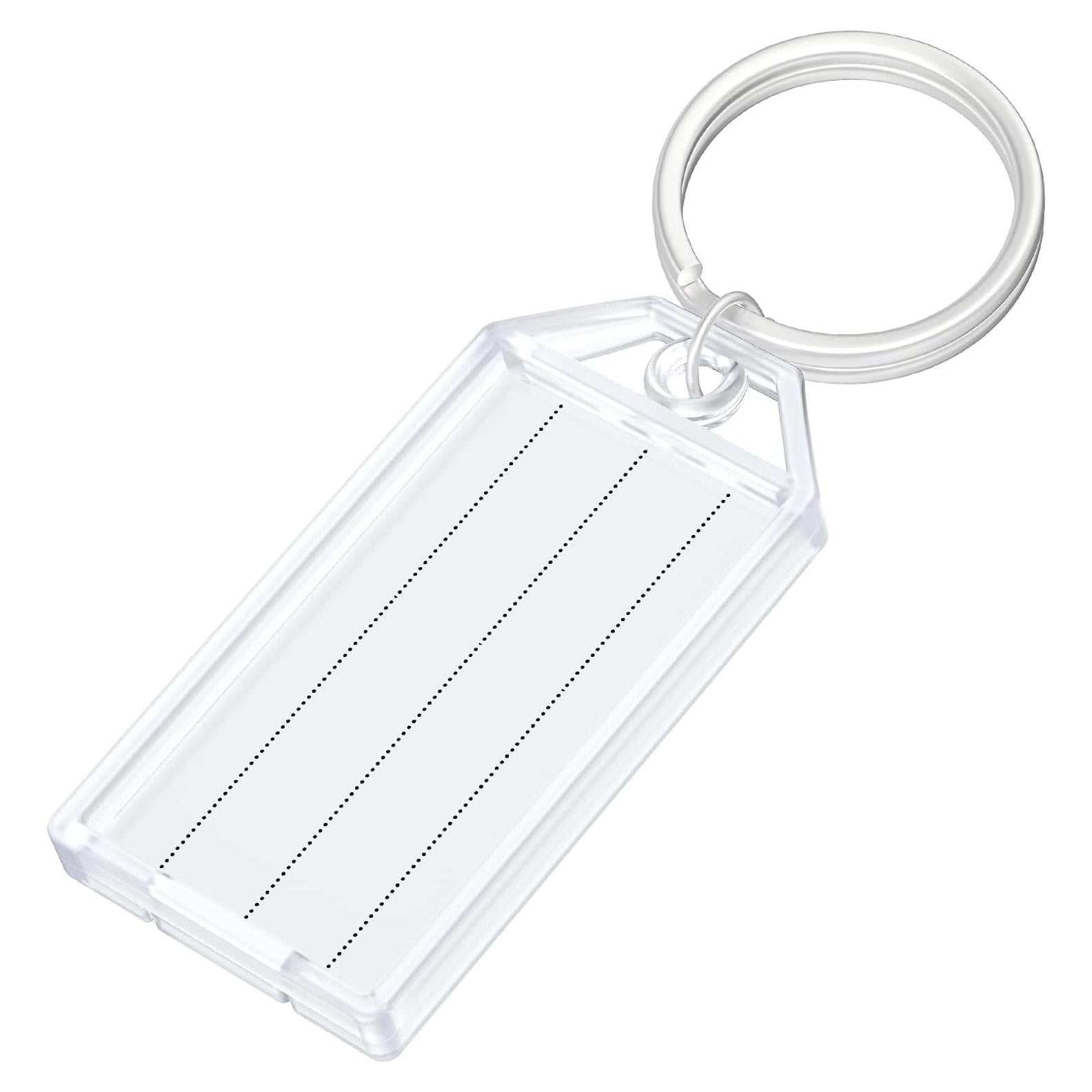 Etiquetas de Llave Uniclife 10 Piezas 5.58x2.92cm Blancas