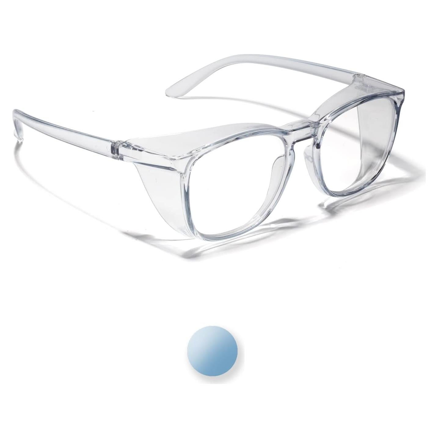 Gafas de Seguridad LianSan Fangkuanghf-bu Anti-Niebla Azul