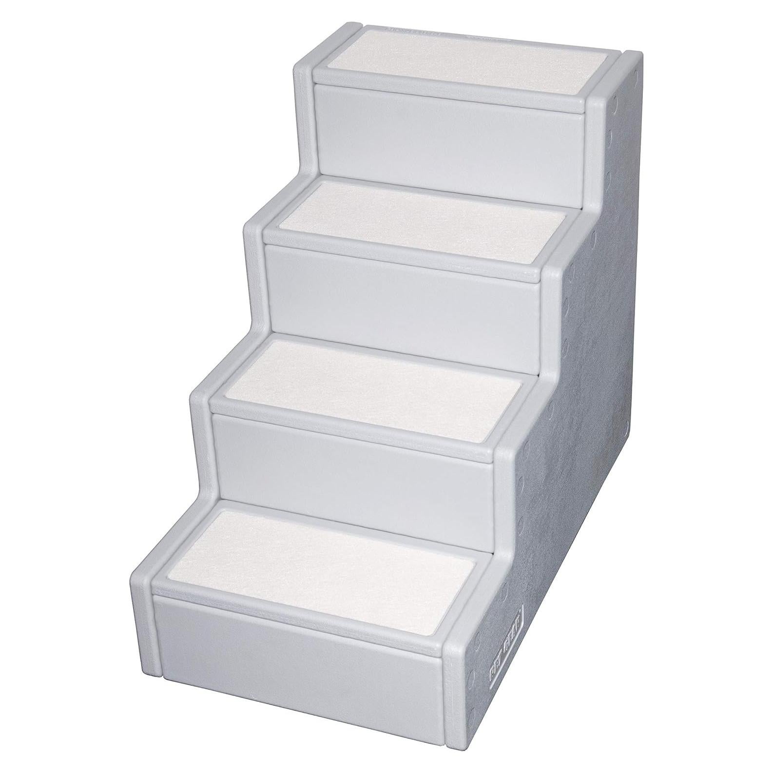 Escalera Pet Gear Pet Step IV para Perros y Gatos Pequeños hasta 22.68 kg, Fácil Montaje