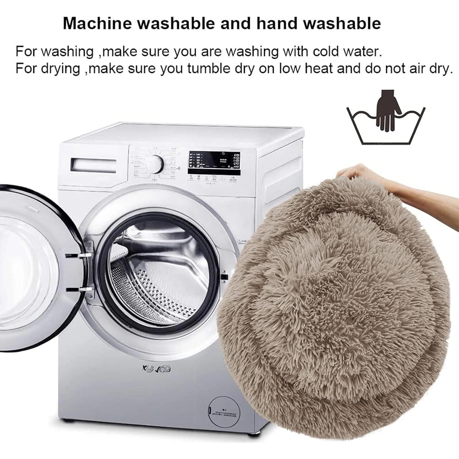 Cama Redonda para Gatos Nisrada 40 cm Lavable Antideslizante