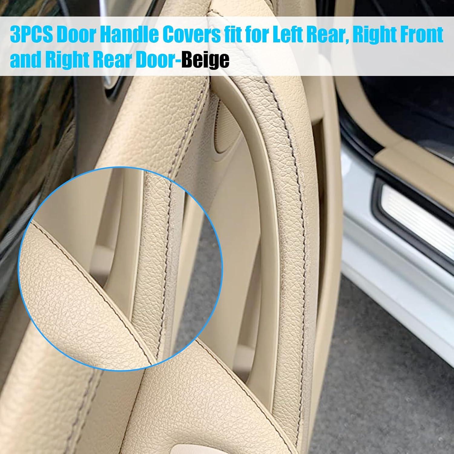 Cubiertas de Manija de Puerta Jaronx para BMW X3 F25/X4 F26 3PCS Beige