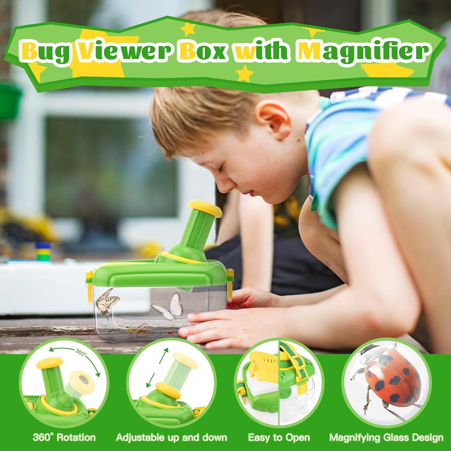 Kit de Captura de Insectos Funsland 17 Piezas para Niños 3-8 Años