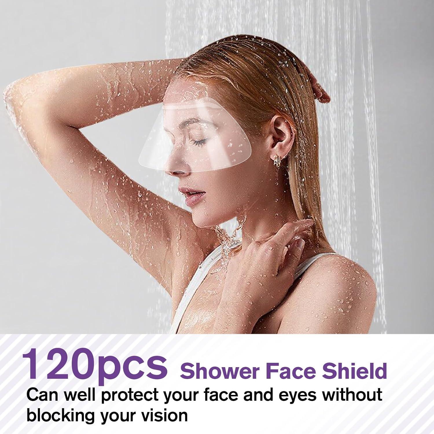 Protectores Faciales Desechables TOROKOM 120 PCS para Ducha