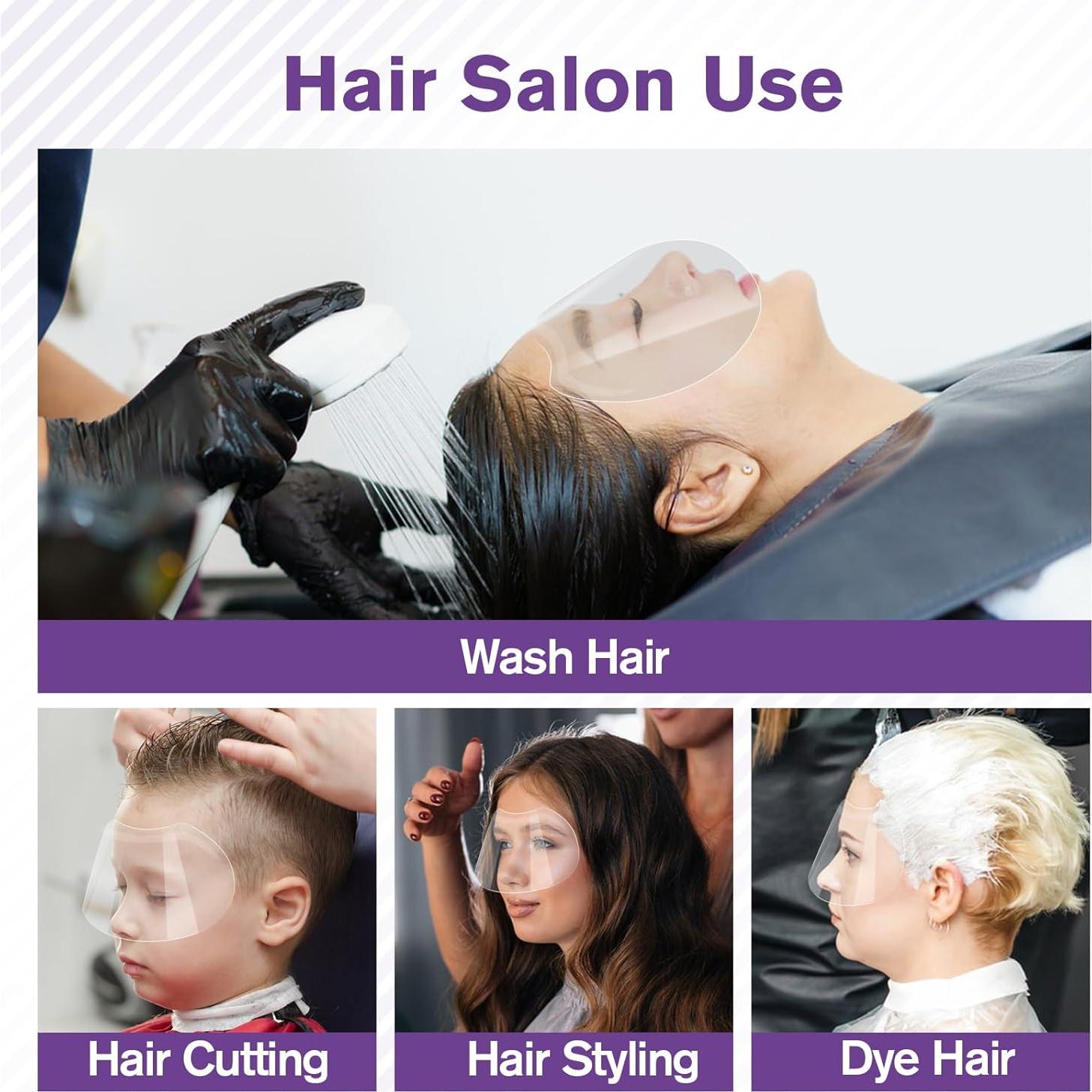 Protectores Faciales Desechables TOROKOM 120 PCS para Ducha