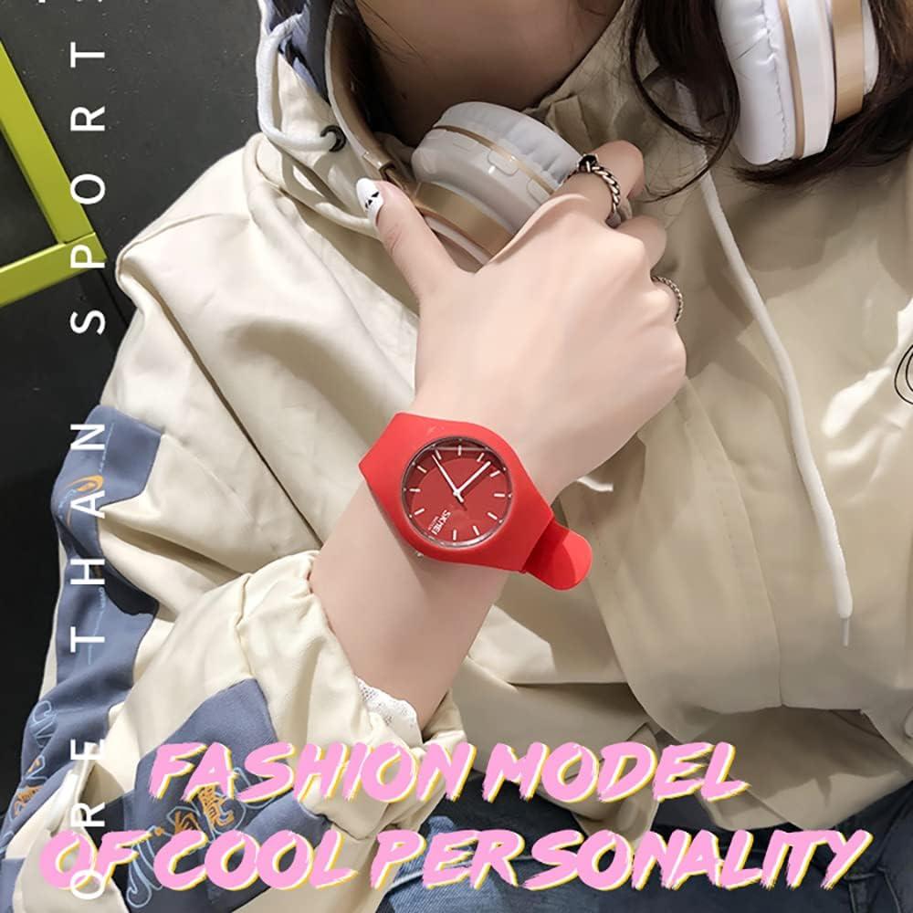 Reloj Deportivo GOSASA Silicona Rojo 30m Impermeable 40mm