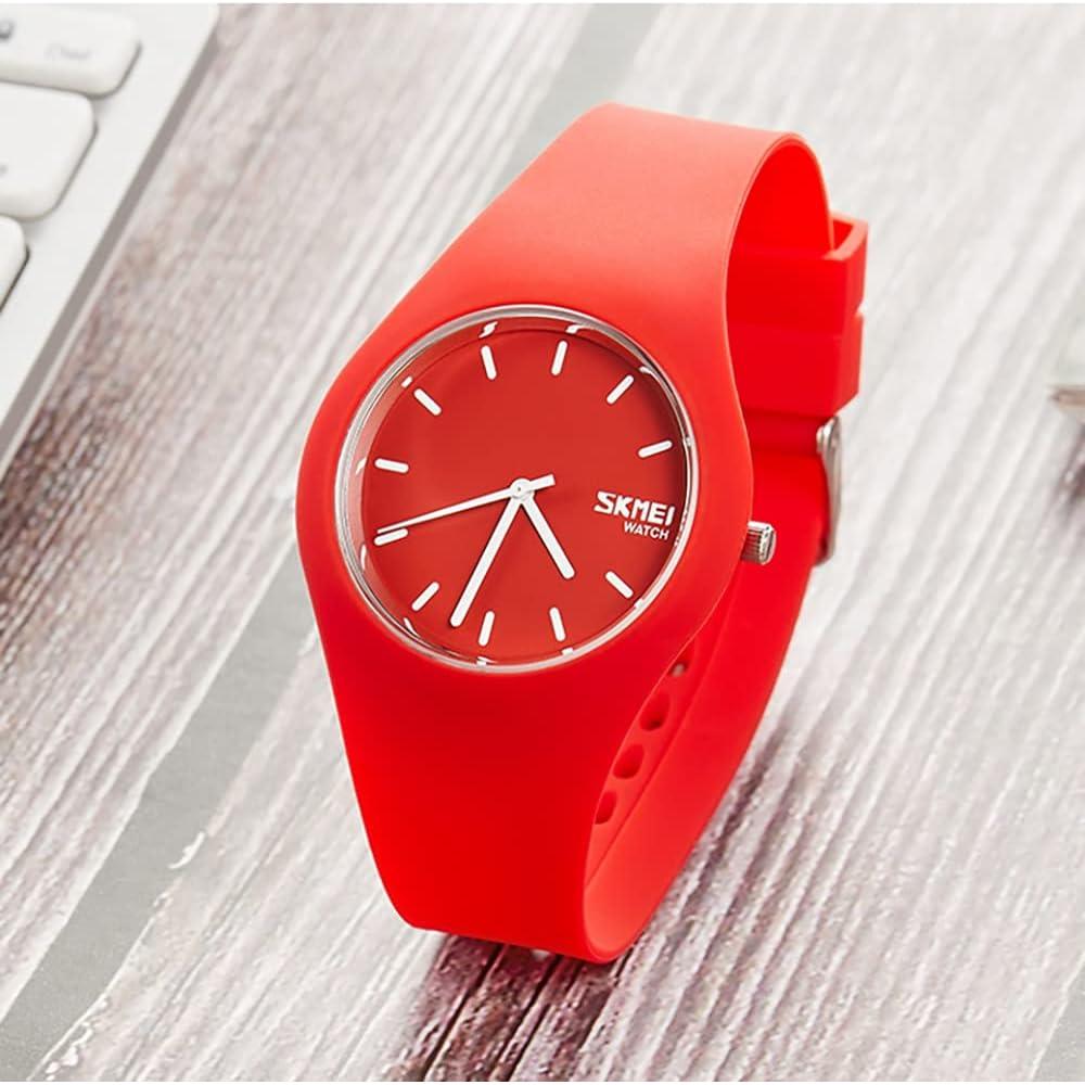 Reloj Deportivo GOSASA Silicona Rojo 30m Impermeable 40mm